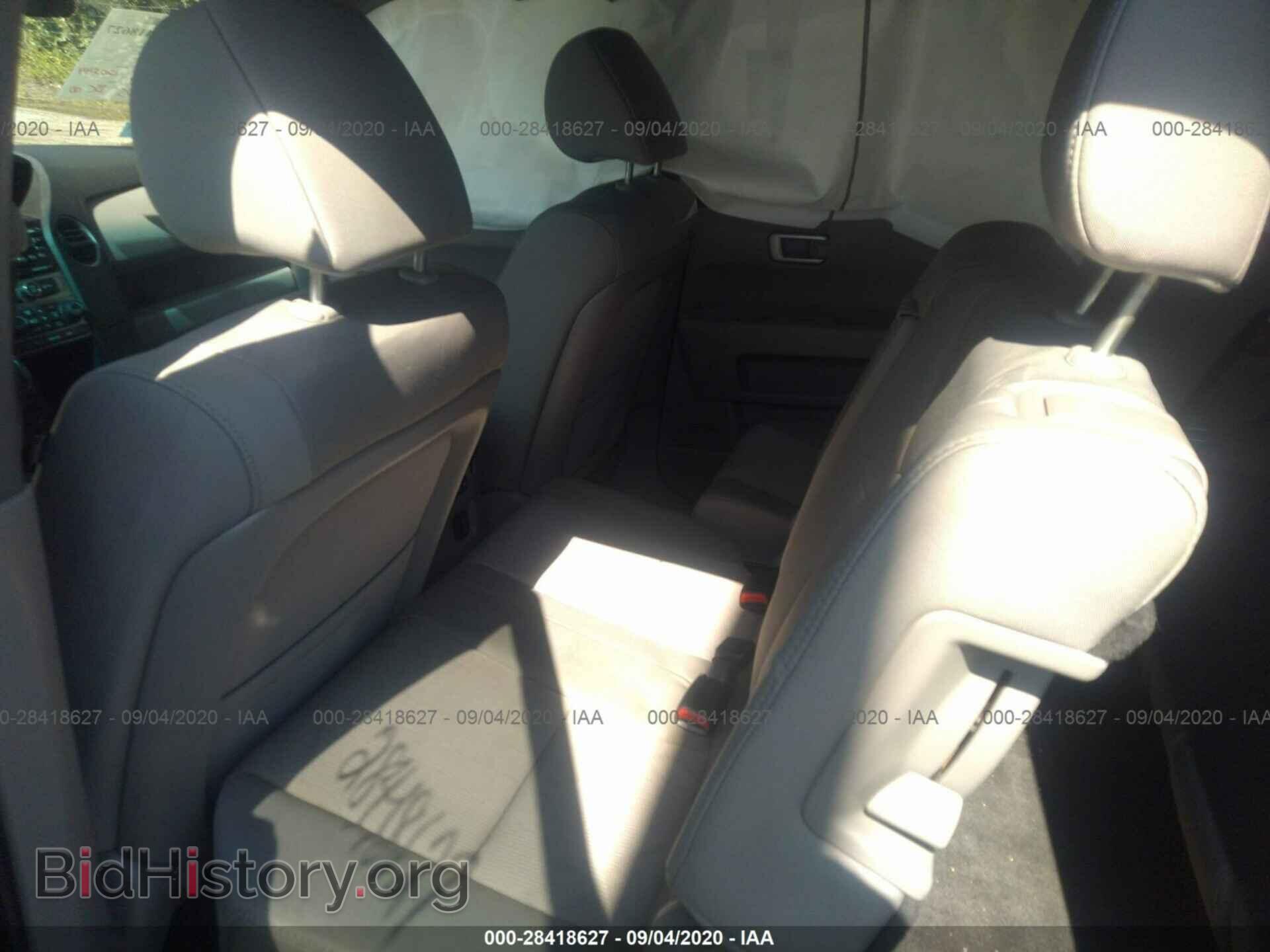 2012 HONDA PILOT - VIN: 5FNYF4H4XCB046232 - Фото 8