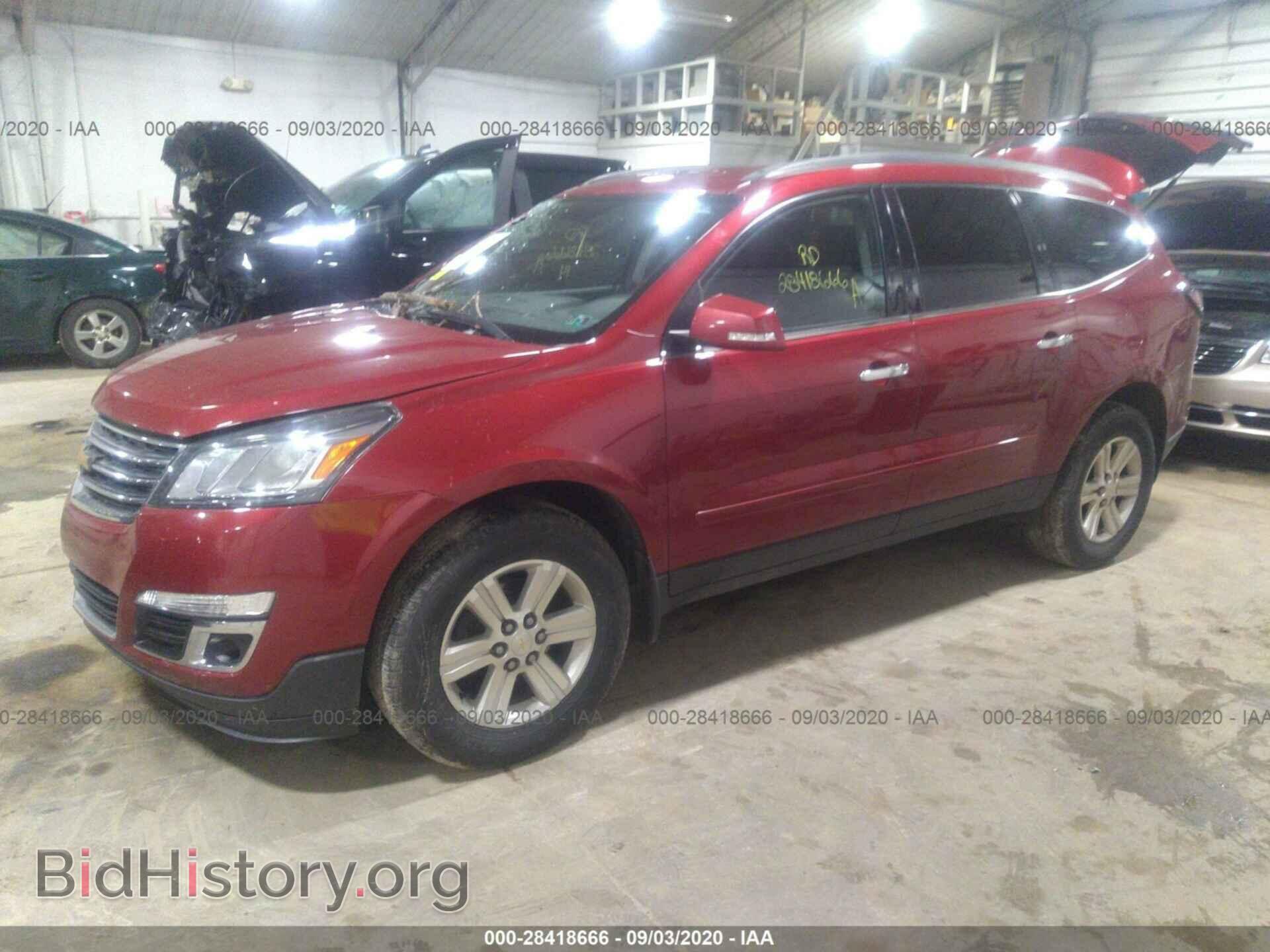 2014 CHEVROLET TRAVERSE - VIN: 1GNKVGKD4EJ134229 - Фото 2