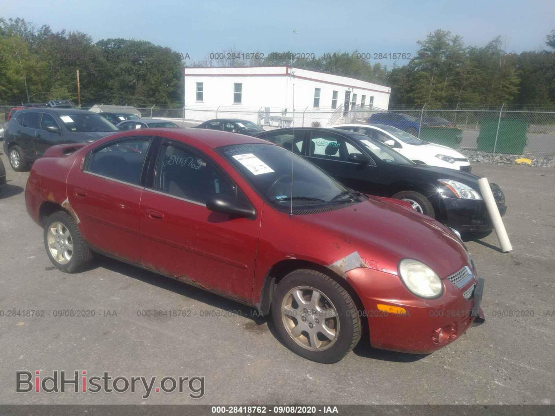 Photo 1B3ES56C75D257575 - DODGE NEON 2005