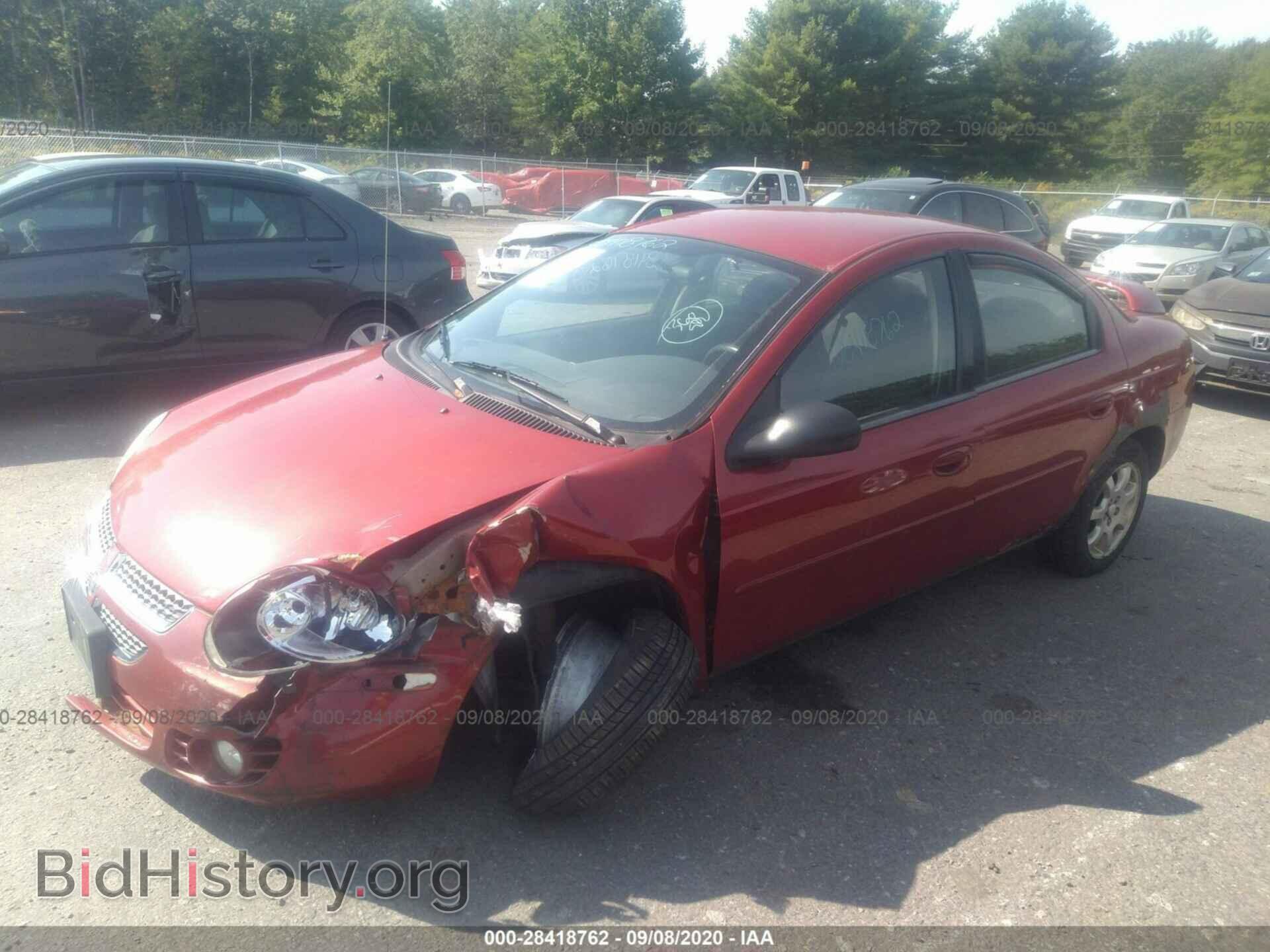 2005 DODGE NEON - VIN: 1B3ES56C75D257575 - Фото 2