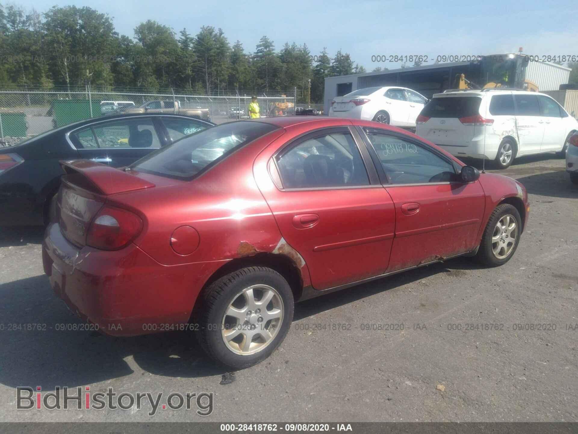 2005 DODGE NEON - VIN: 1B3ES56C75D257575 - Фото 4