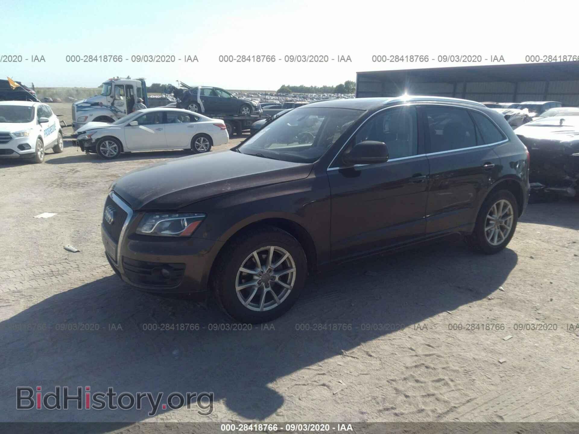 2012 AUDI Q5 - VIN: WA1LFBFP6CA058439 - Фото 2