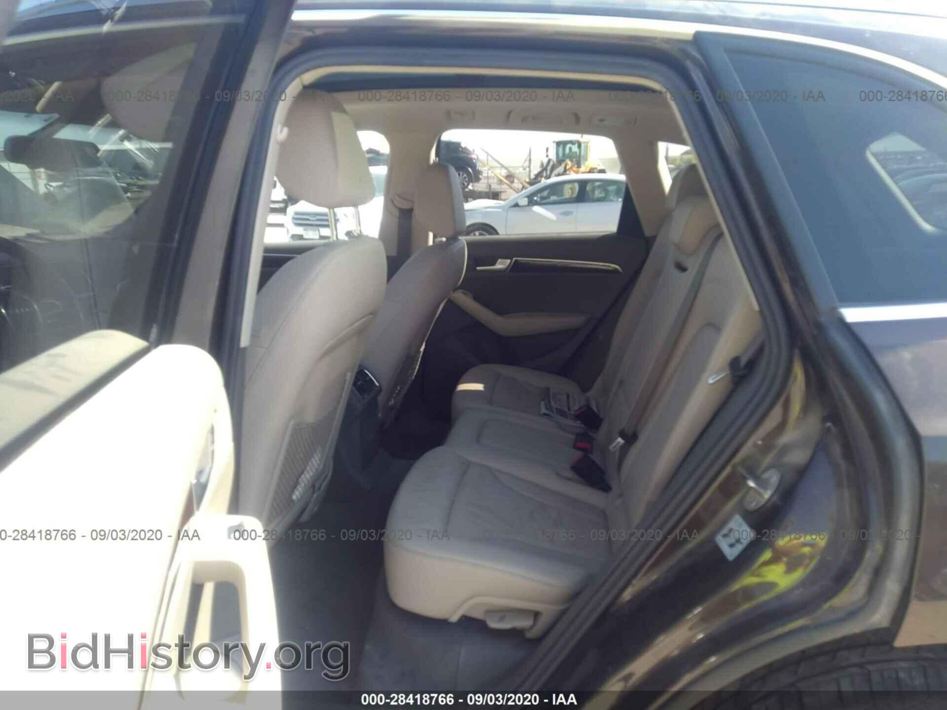 2012 AUDI Q5 - VIN: WA1LFBFP6CA058439 - Фото 8