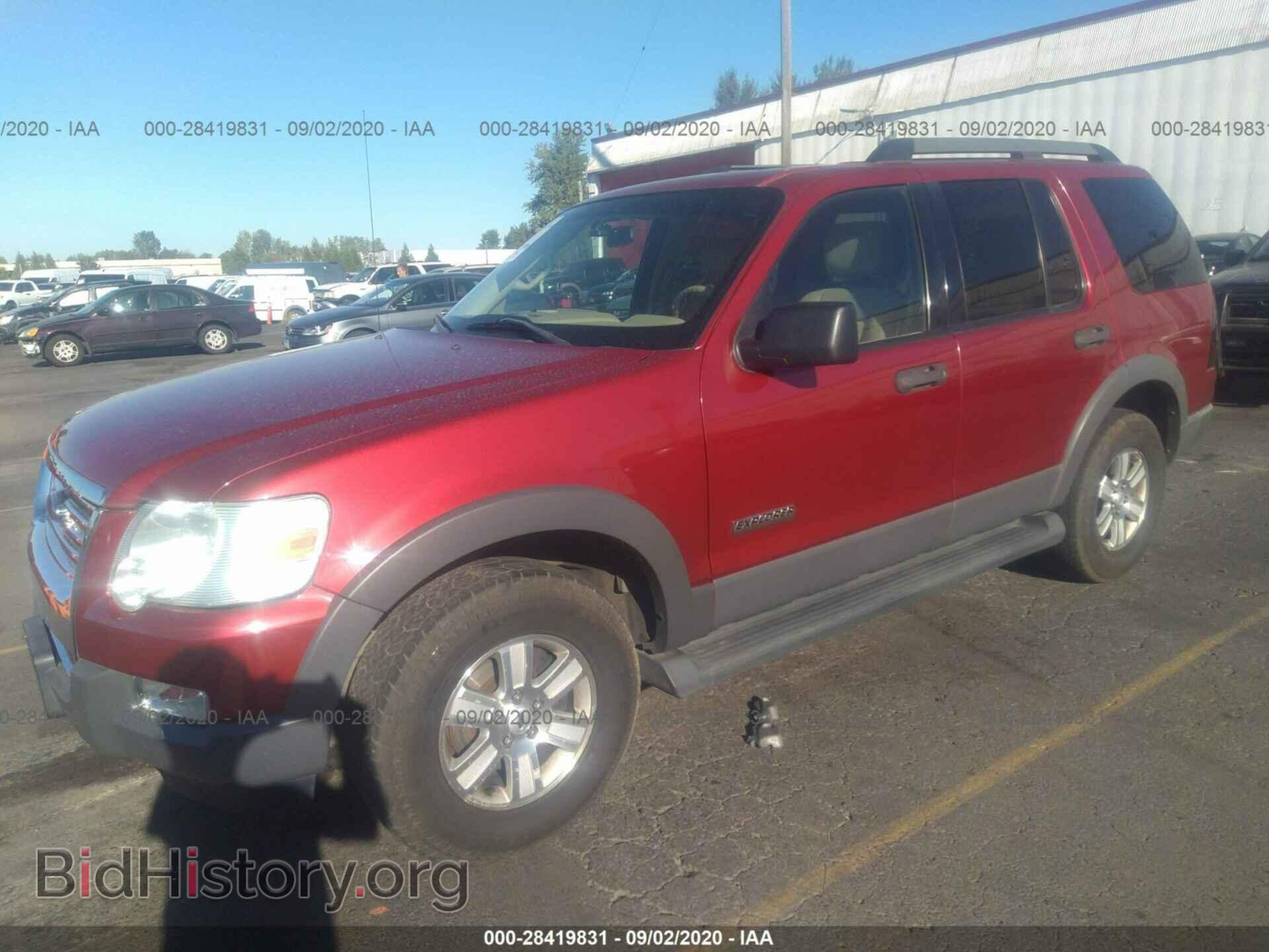 2006 FORD EXPLORER - VIN: 1FMEU73E86UA81112 - Фото 2