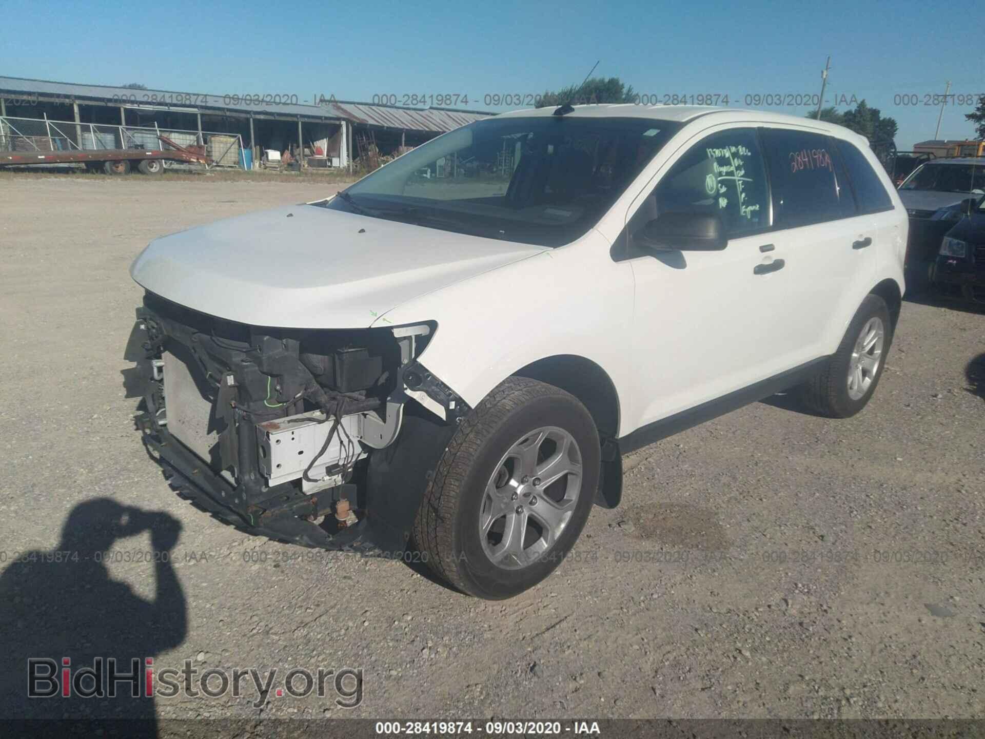 2012 FORD EDGE - VIN: 2FMDK4GC4CBA71400 - Фото 2