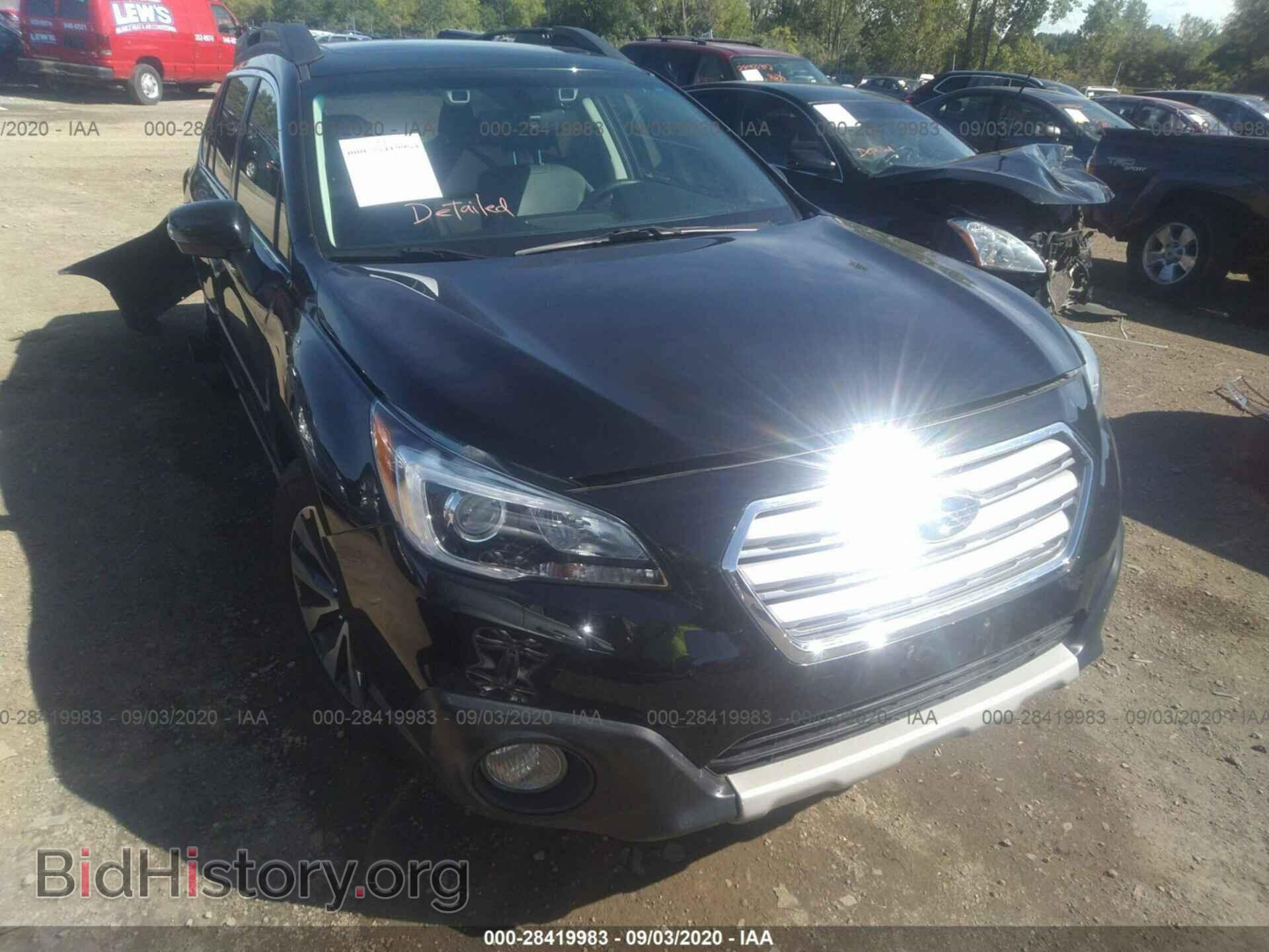 Фотография 4S4BSANC6H3330906 - SUBARU OUTBACK 2017