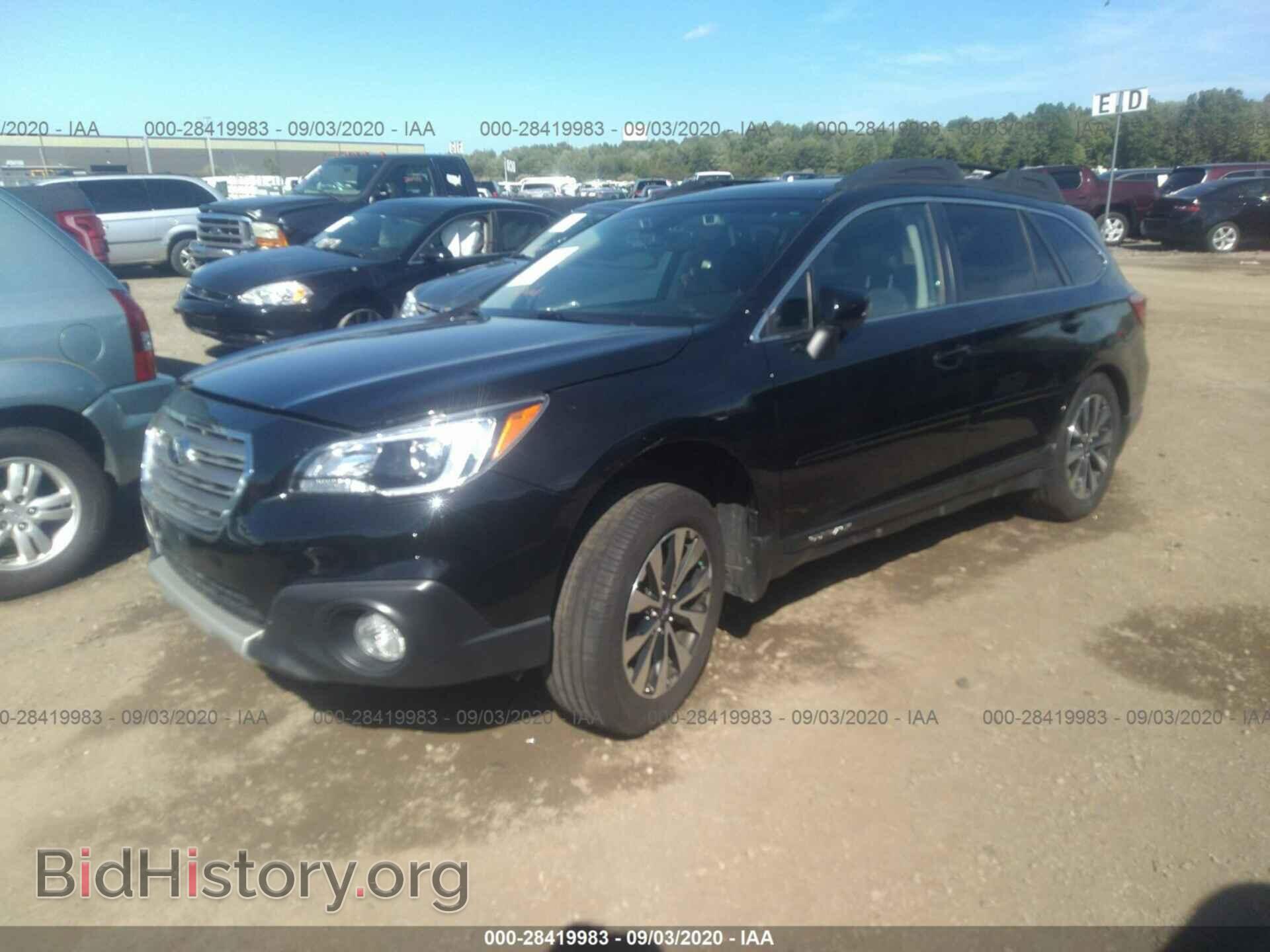 2017 SUBARU OUTBACK - VIN: 4S4BSANC6H3330906 - Фото 2