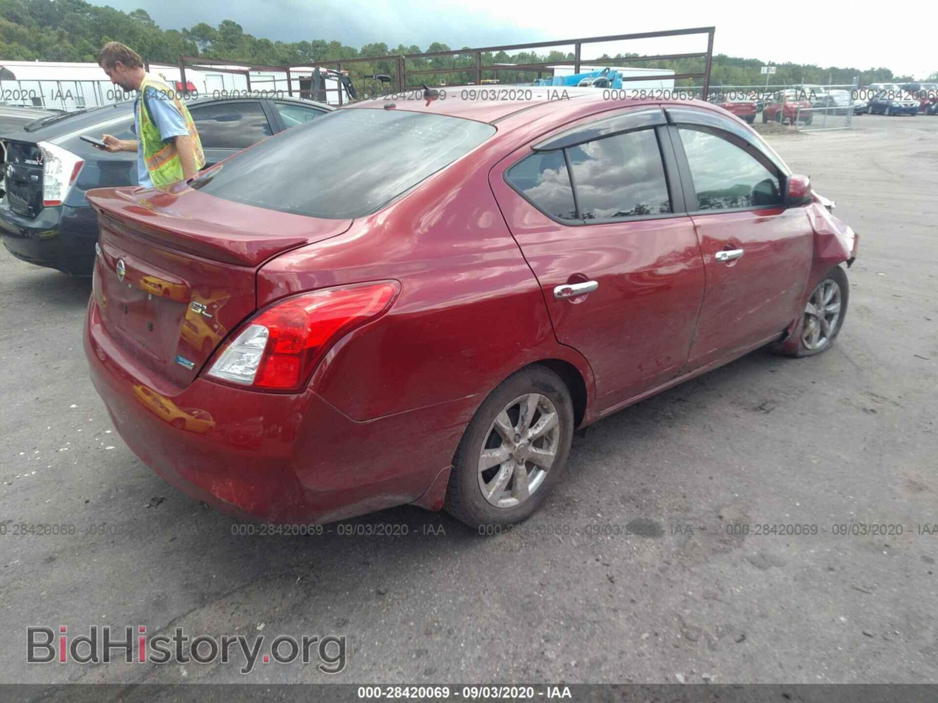 2013 NISSAN VERSA - VIN: 3N1CN7AP3DL869495 - Фото 4