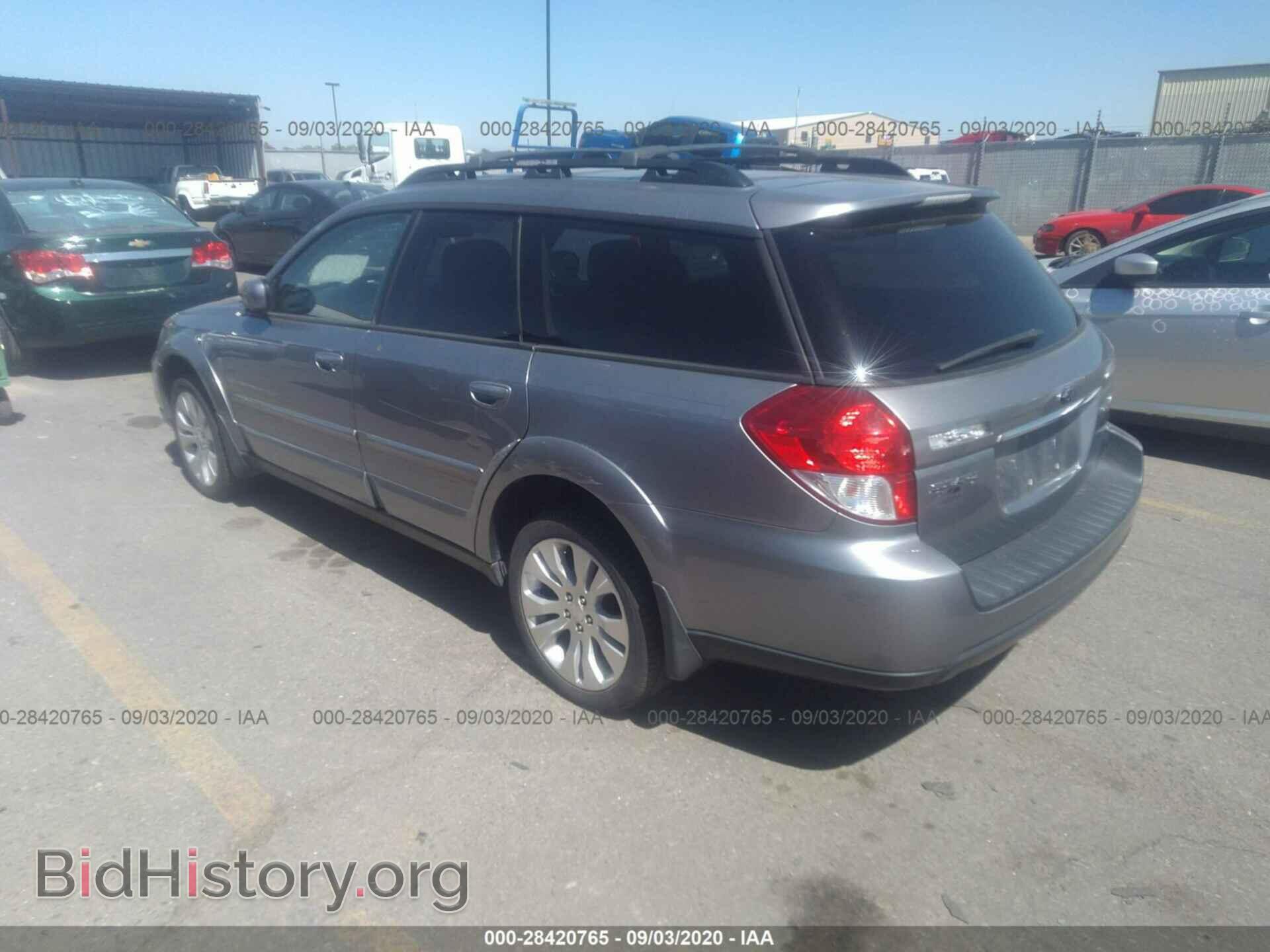 2009 SUBARU OUTBACK - VIN: 4S4BP66C097344310 - Photo 3