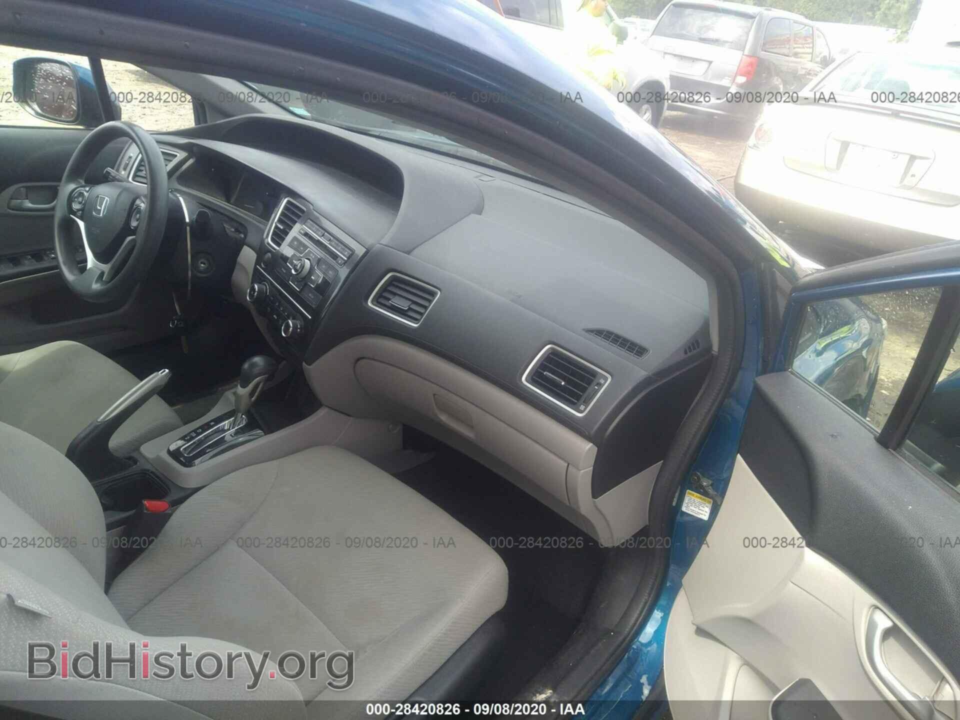 2013 HONDA CIVIC SDN - VIN: 2HGFB2F54DH511751 - Фото 5