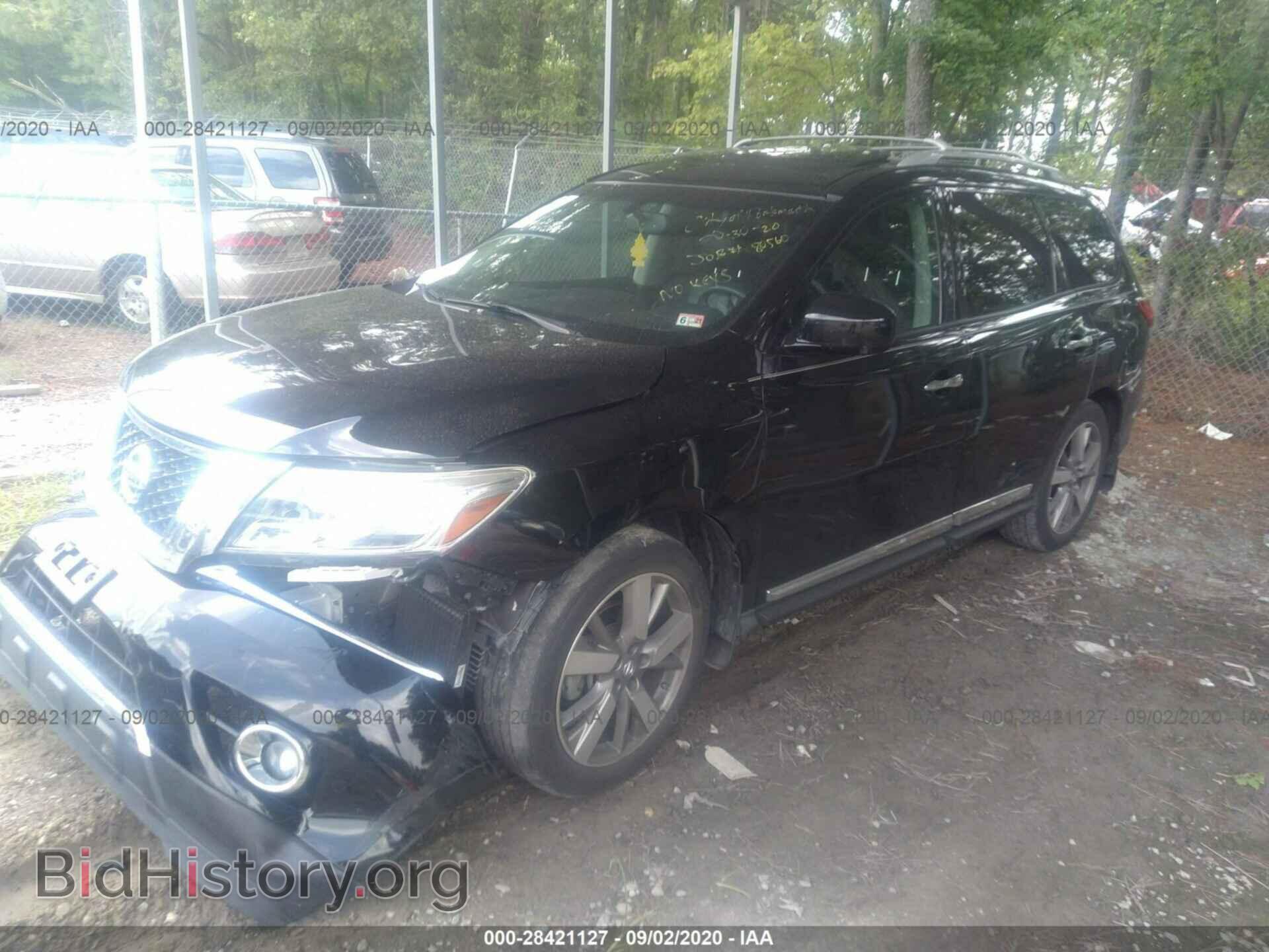 2014 NISSAN PATHFINDER - VIN: 5N1AR2MN3EC707932 - Фото 2