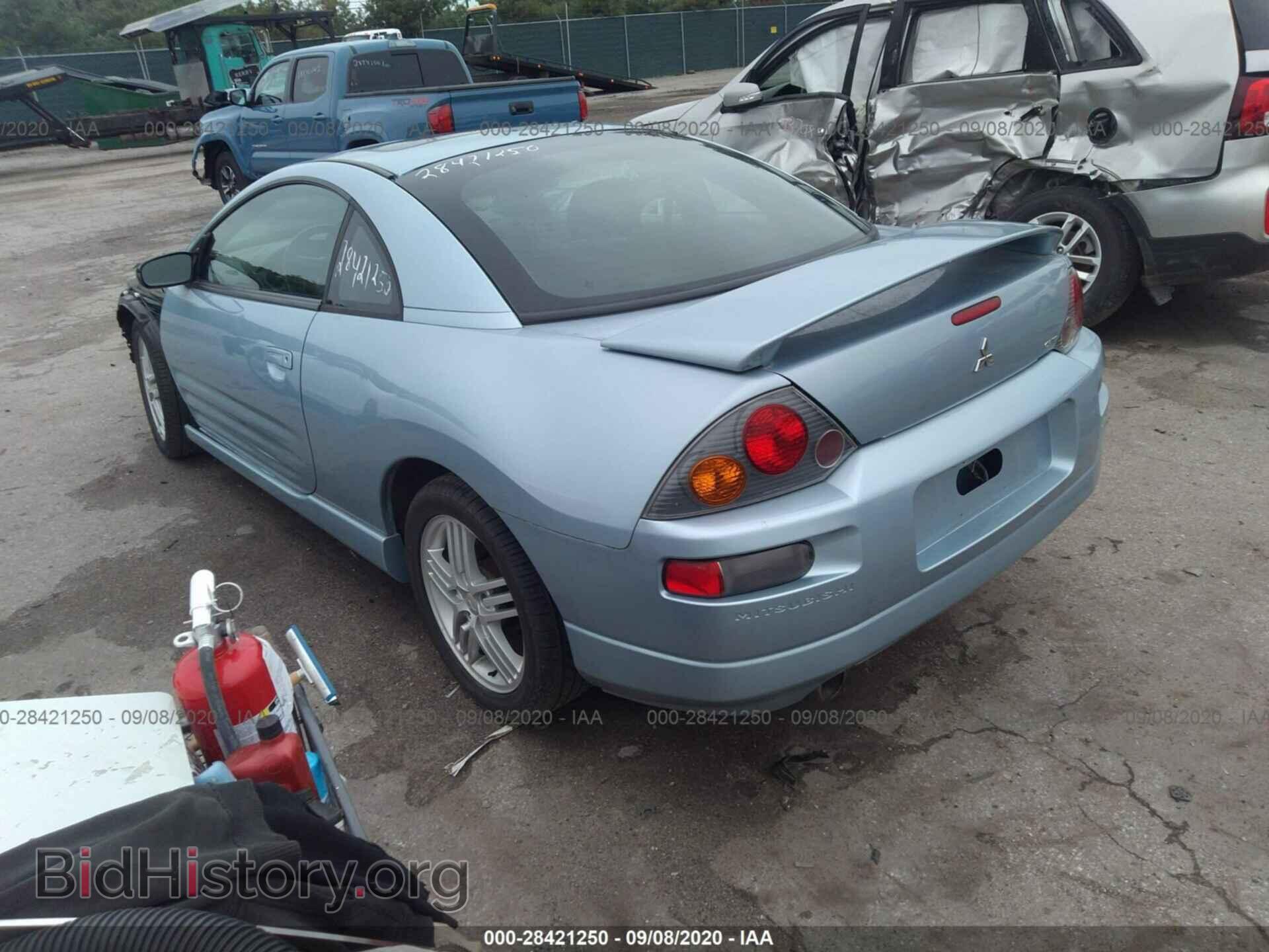 2003 MITSUBISHI ECLIPSE - VIN: 4A3AC84H33E197583 - Фото 3