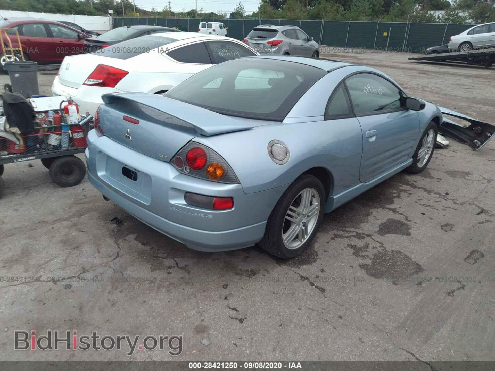 2003 MITSUBISHI ECLIPSE - VIN: 4A3AC84H33E197583 - Фото 4