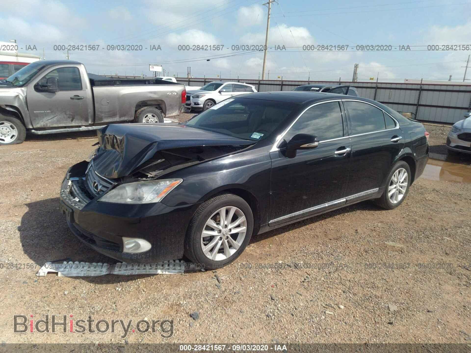 2012 LEXUS ES 350 - VIN: JTHBK1EG9C2511812 - Фото 2