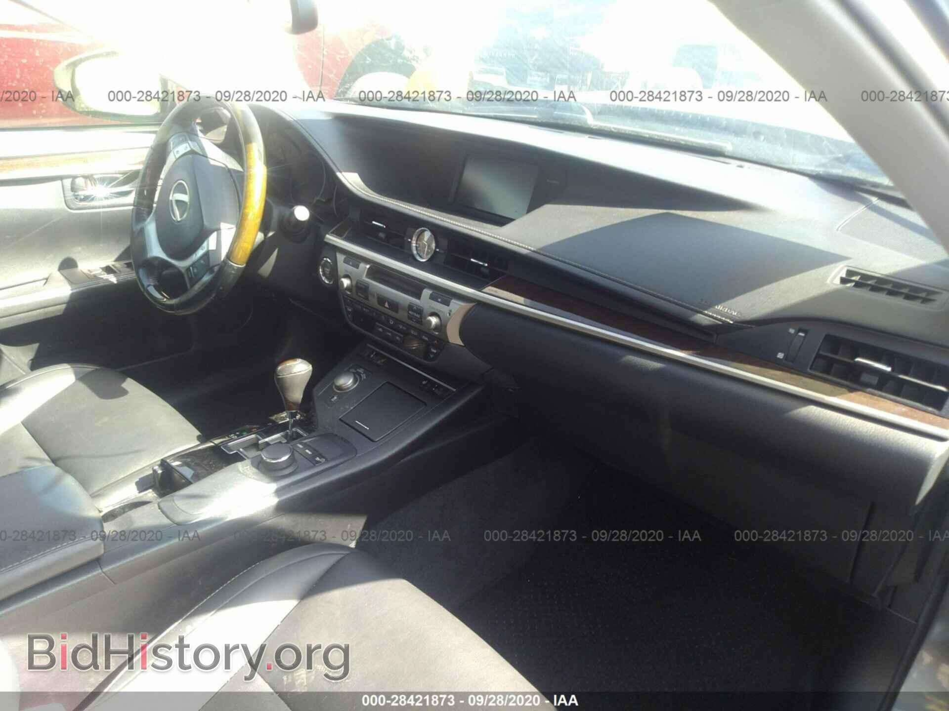 2013 LEXUS ES 350 - VIN: JTHBK1GG2D2006659 - Фото 5