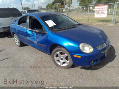 2005 Dodge NEON SXT, синий — VIN 1B3ES56C95D152195, IAAI
