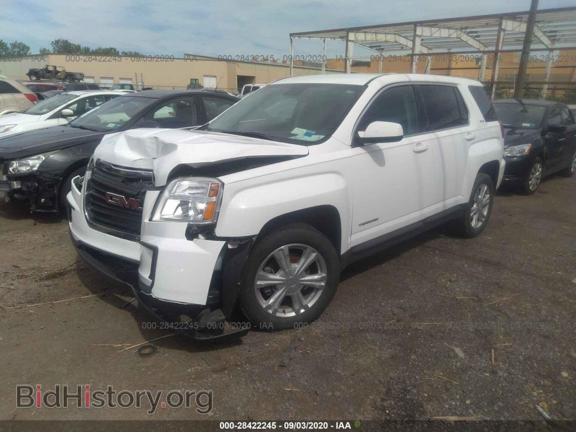 2017 GMC TERRAIN - VIN: 2GKALMEK1H6344036 - Фото 2