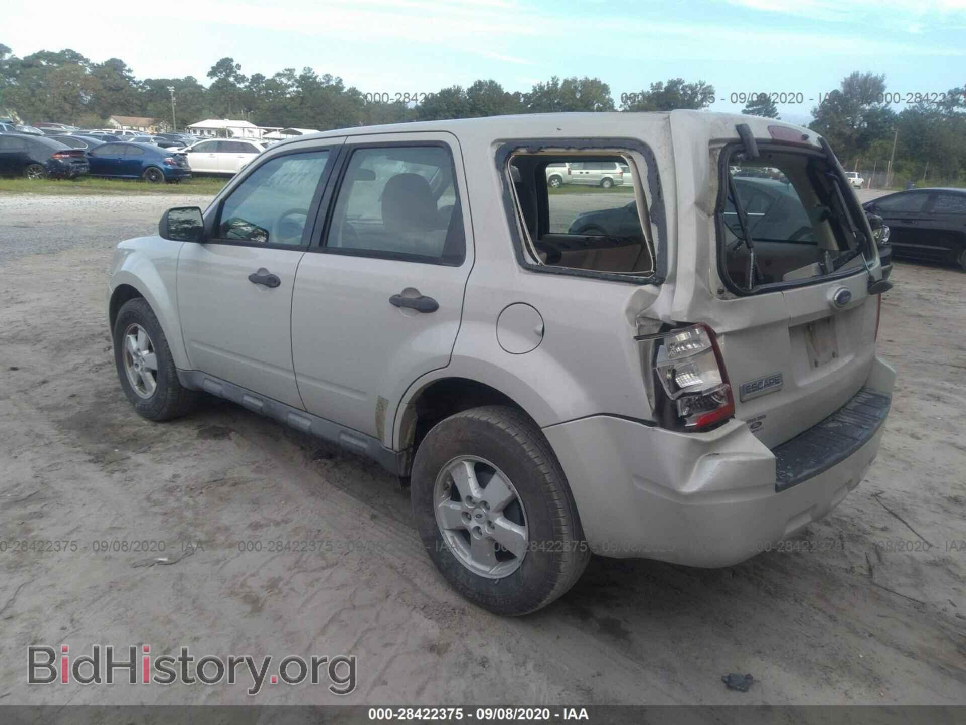 2009 FORD ESCAPE - VIN: 1FMCU02729KB86018 - Фото 3