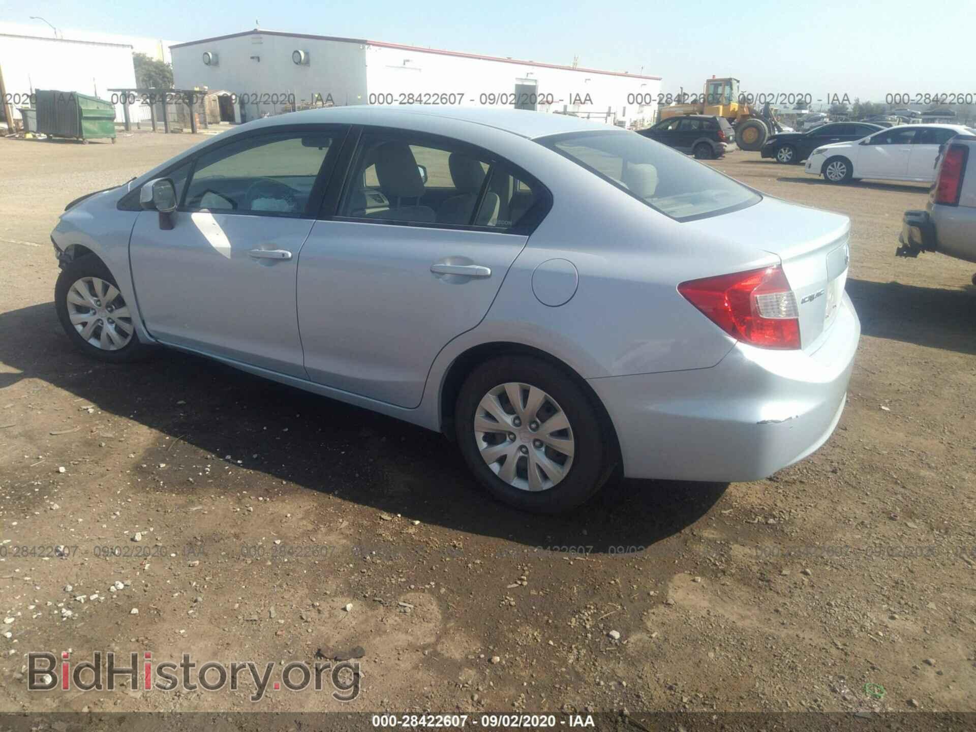 2012 HONDA CIVIC SDN - VIN: 2HGFB2F56CH606200 - Фото 3