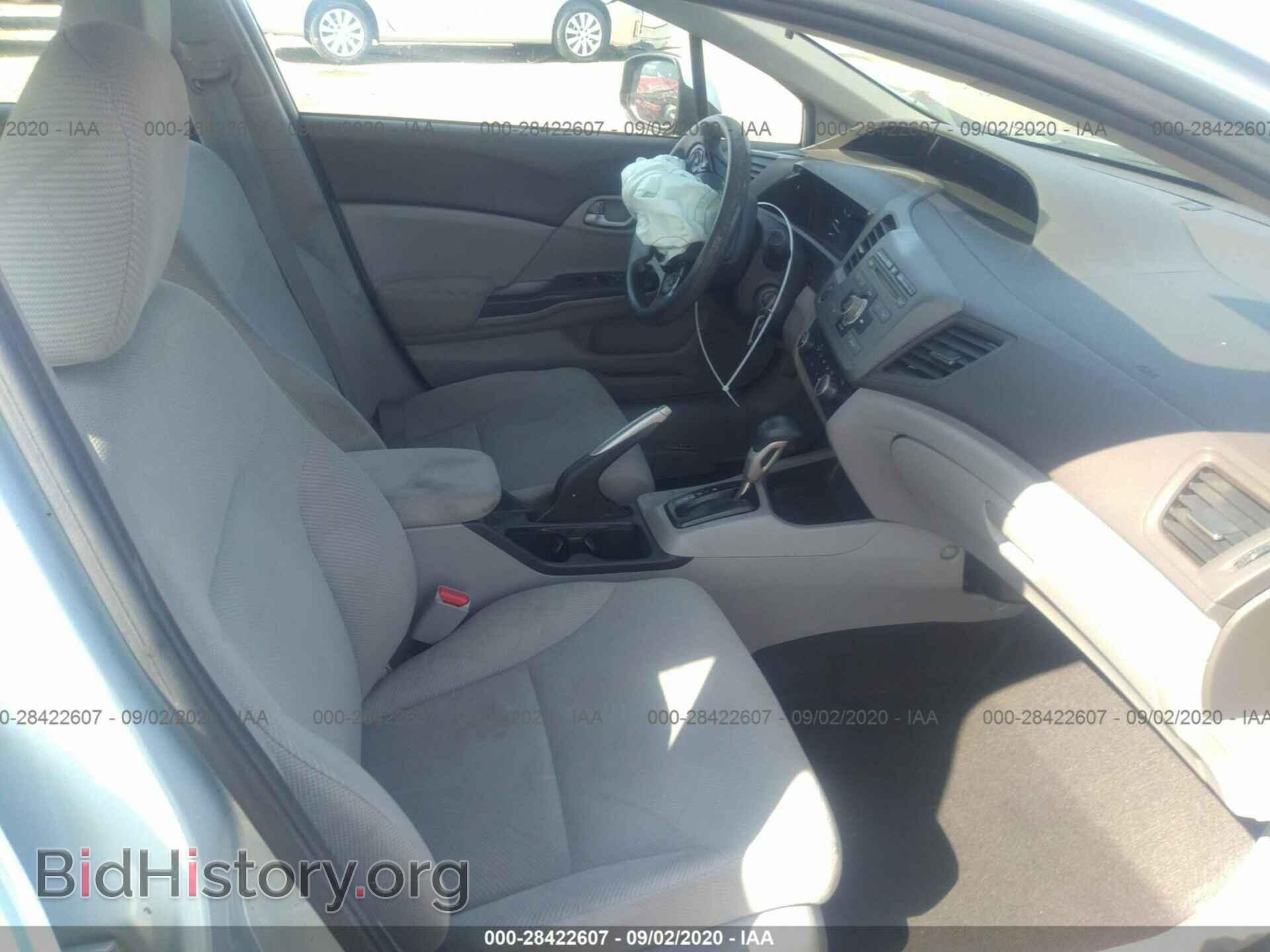 2012 HONDA CIVIC SDN - VIN: 2HGFB2F56CH606200 - Фото 5