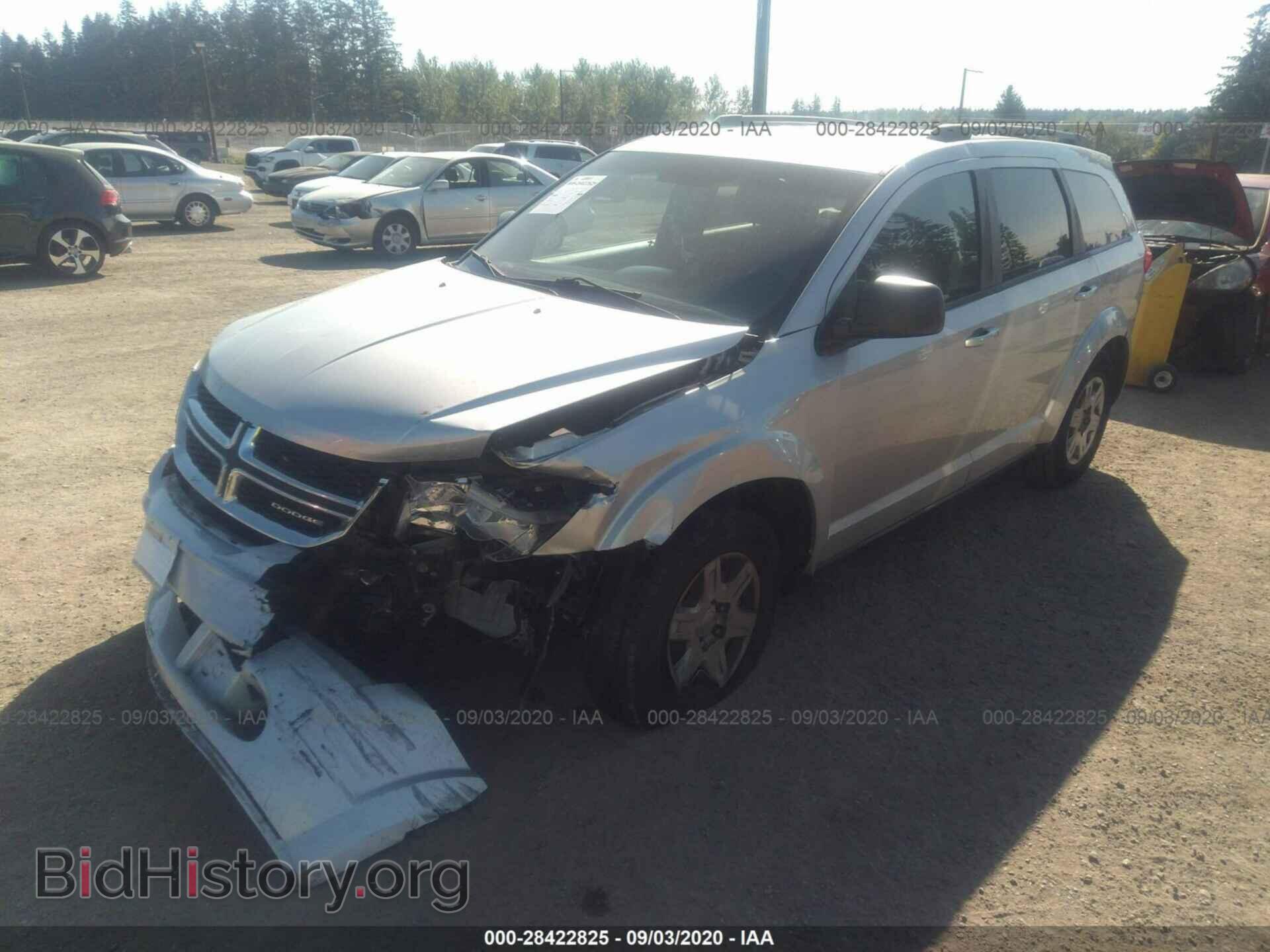 2012 DODGE JOURNEY - VIN: 3C4PDCAB0CT199739 - Фото 2