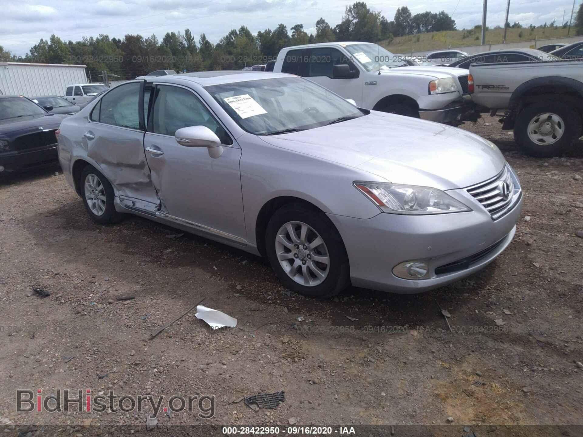 Фотография JTHBK1EG5B2456256 - LEXUS ES 350 2011