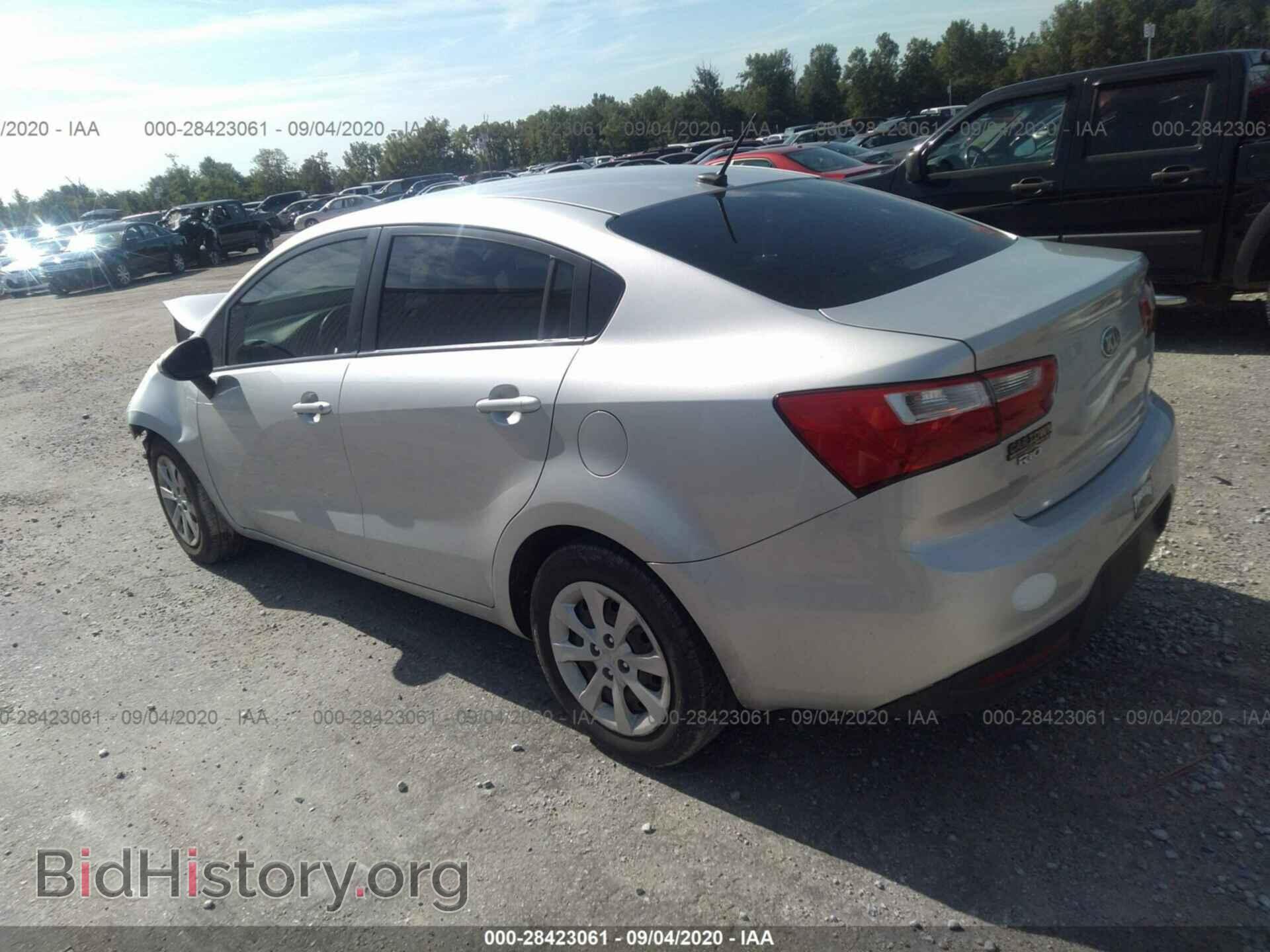 2013 KIA RIO - VIN: KNADM4A33D6254582 - Фото 3