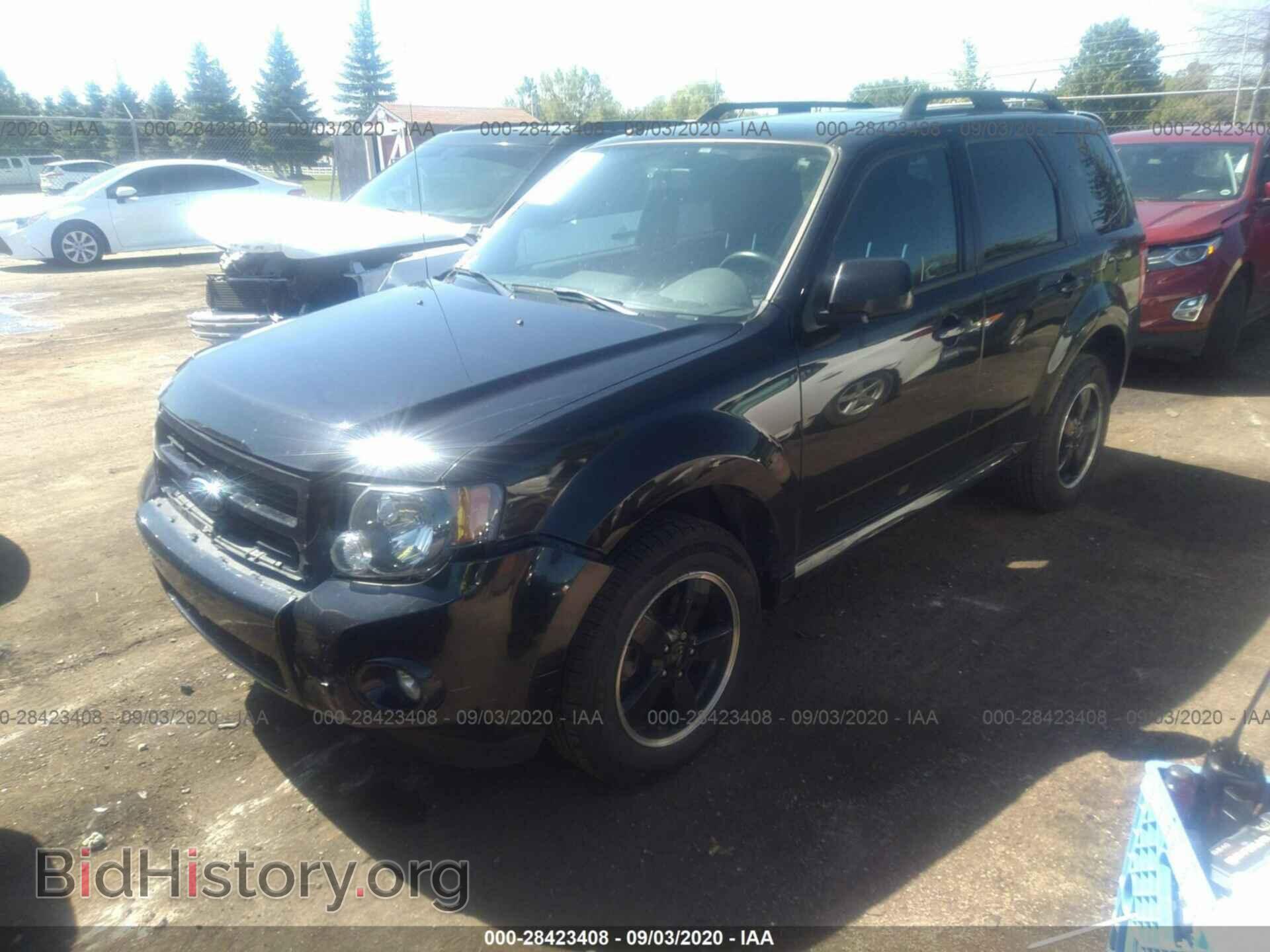 2009 FORD ESCAPE - VIN: 1FMCU03789KB29661 - Фото 2