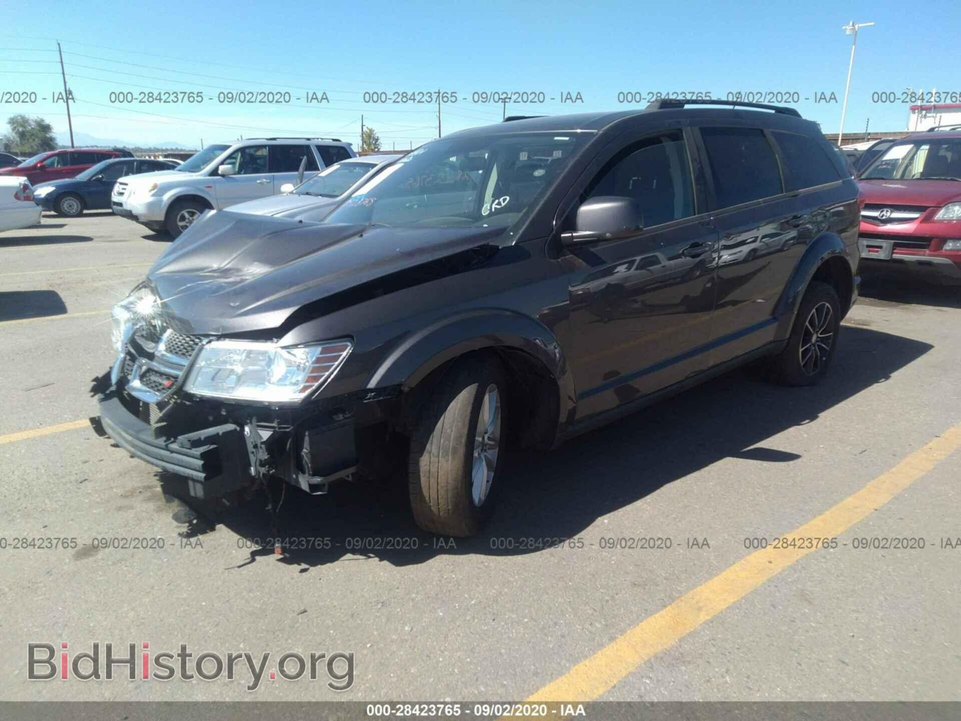2017 DODGE JOURNEY - VIN: 3C4PDDBG3HT618254 - Фото 2
