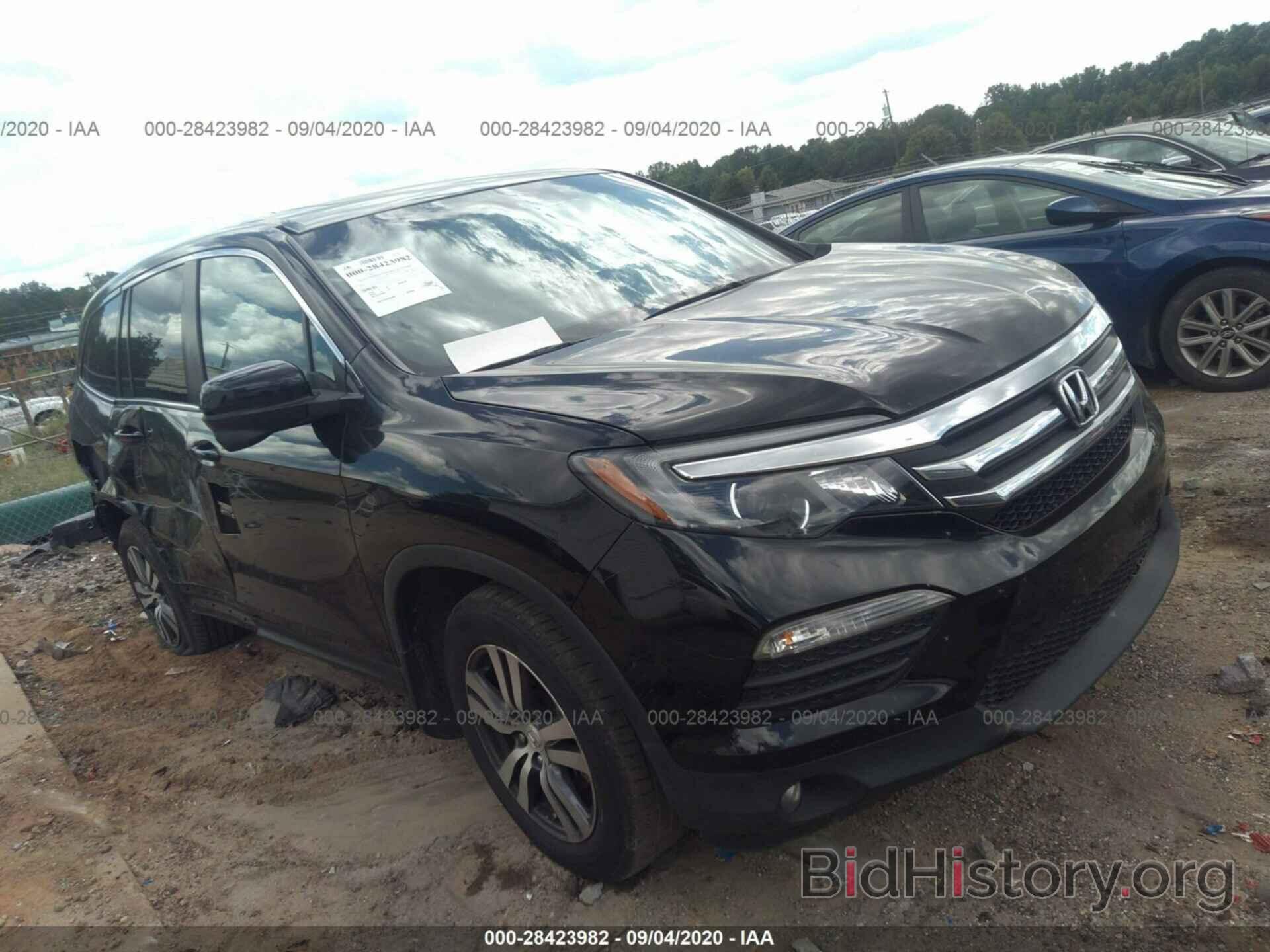 Photo 5FNYF5H52GB045791 - HONDA PILOT 2016