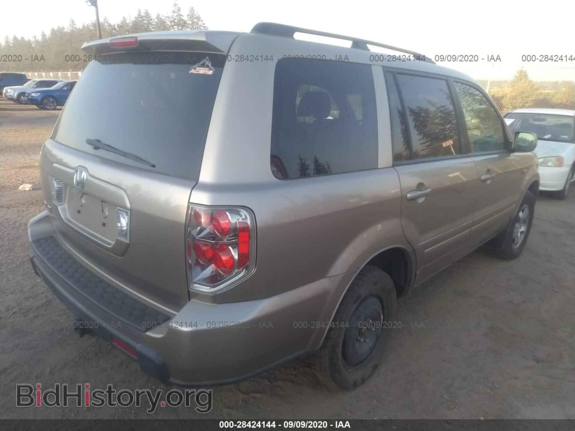 2006 HONDA PILOT - VIN: 5FNYF285X6B034194 - Фото 4
