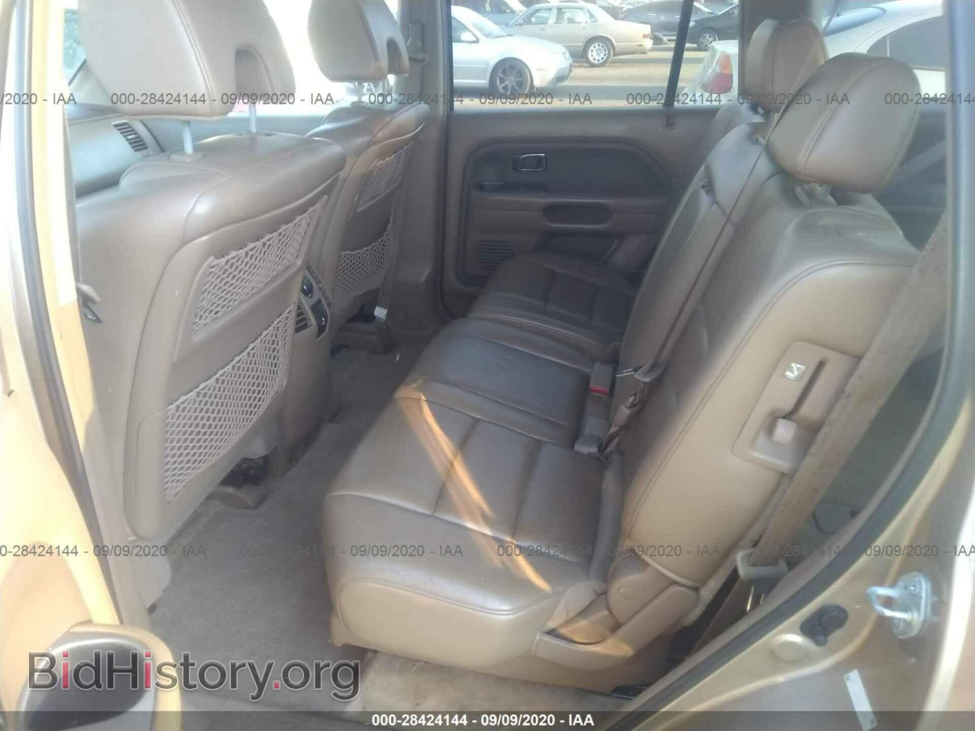2006 HONDA PILOT - VIN: 5FNYF285X6B034194 - Фото 8