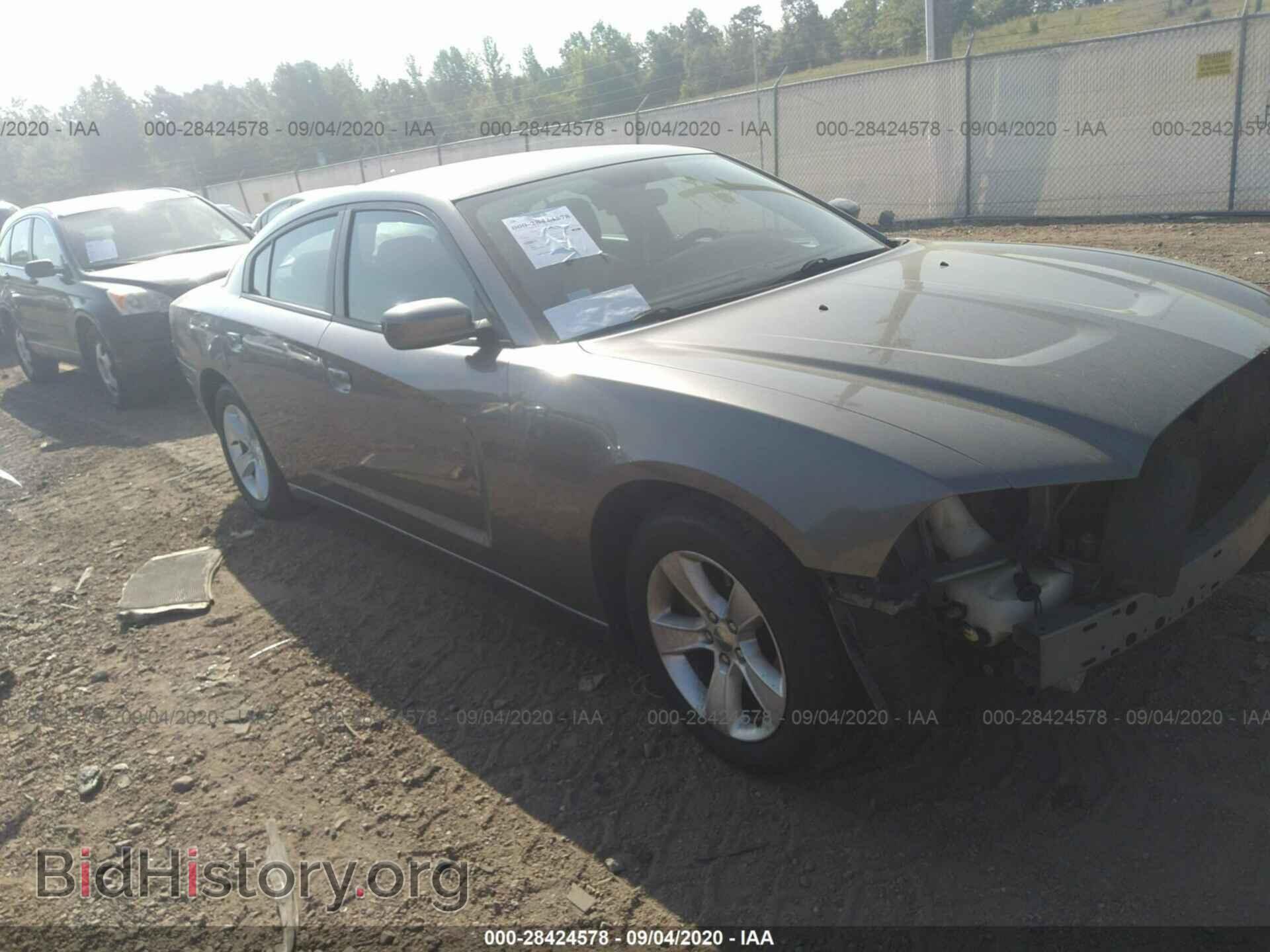 Photo 2C3CDXBG9CH297326 - DODGE CHARGER 2012