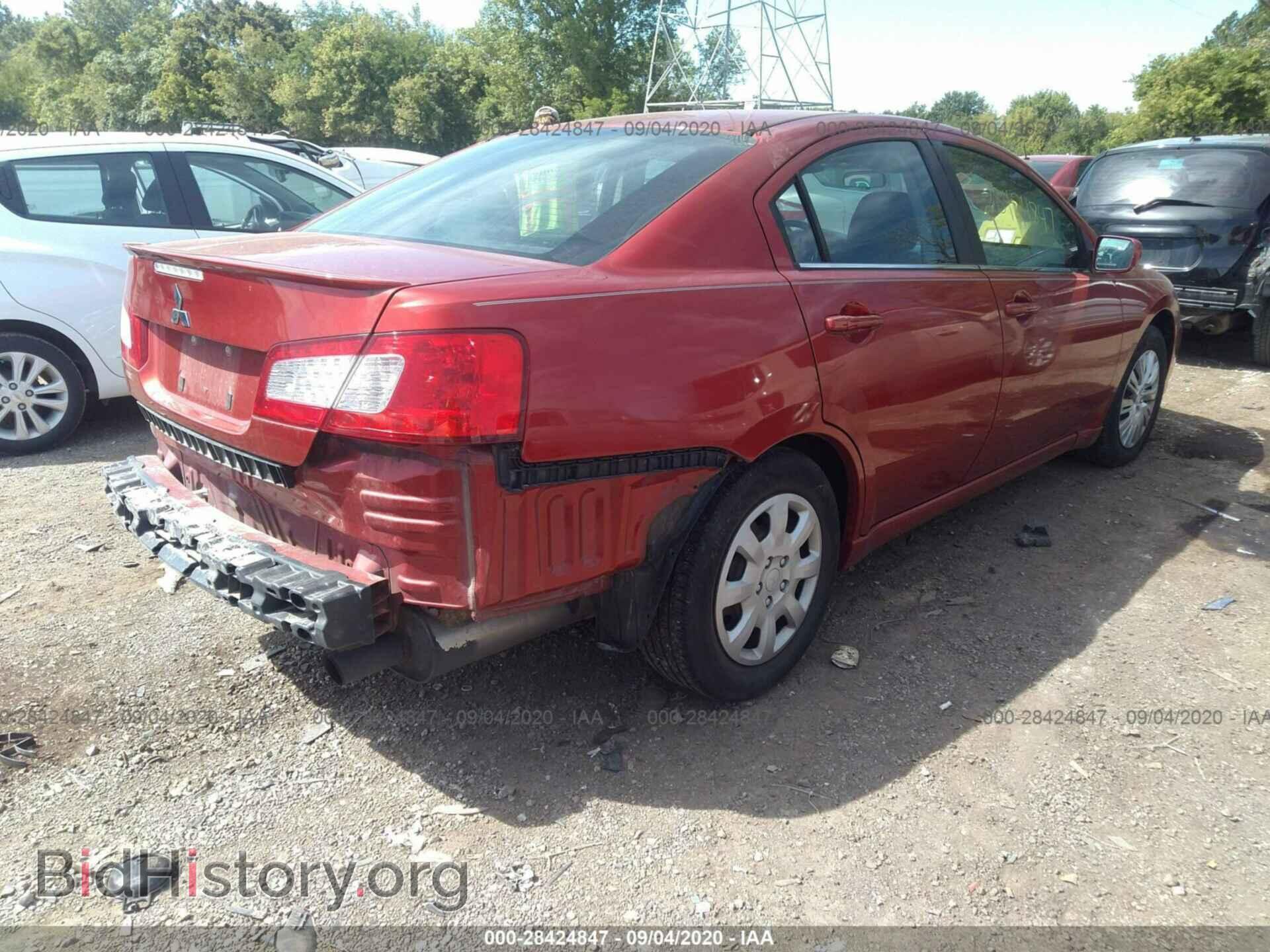 2012 MITSUBISHI GALANT - VIN: 4A32B3FF2CE011926 - Фото 4