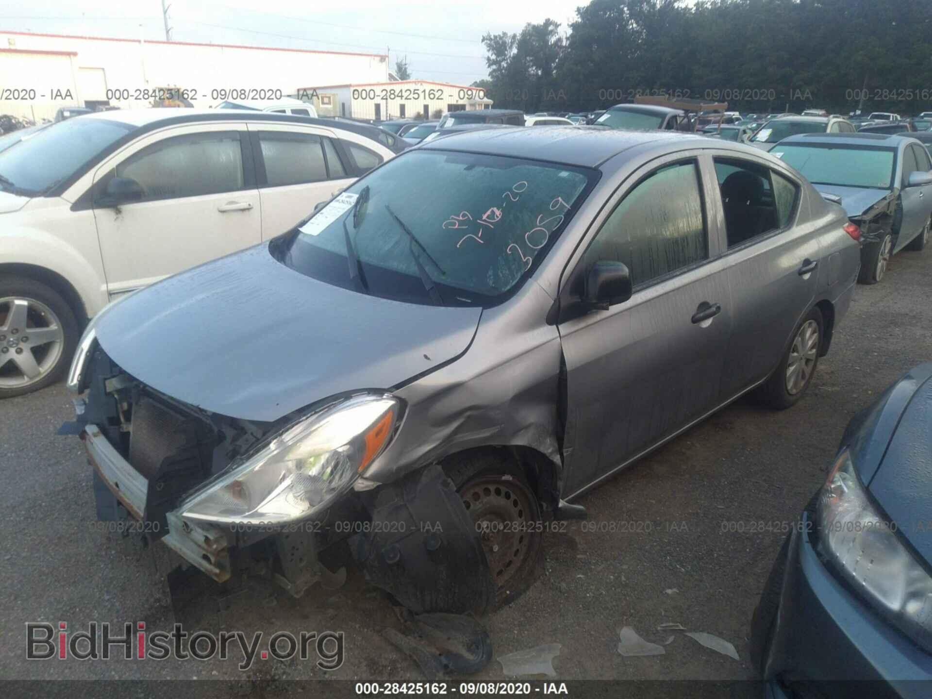 2014 NISSAN VERSA - VIN: 3N1CN7AP0EL853059 - Фото 2