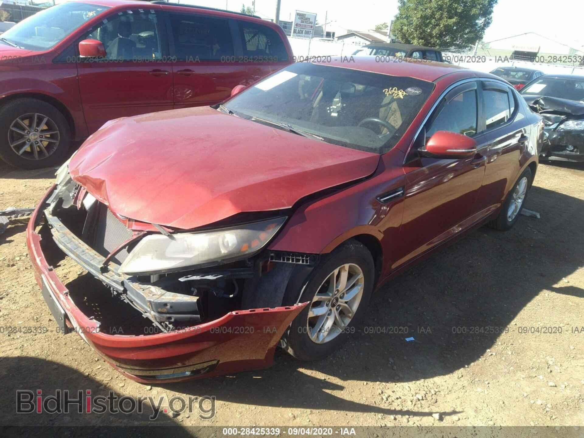 2011 KIA OPTIMA - VIN: KNAGM4A71B5167332 - Фото 2