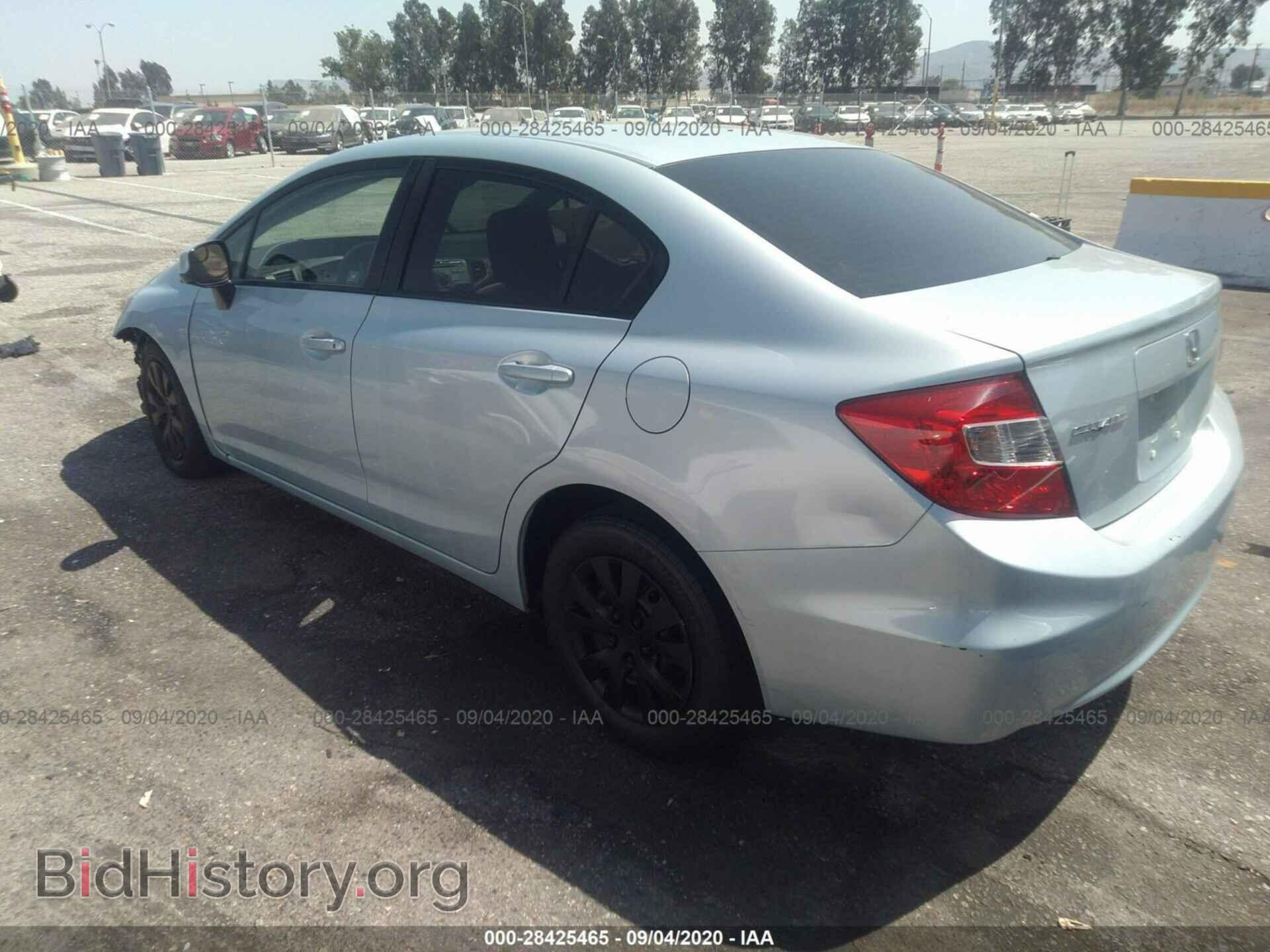 2012 HONDA CIVIC SDN - VIN: JHMFB2F55CS005303 - Фото 3