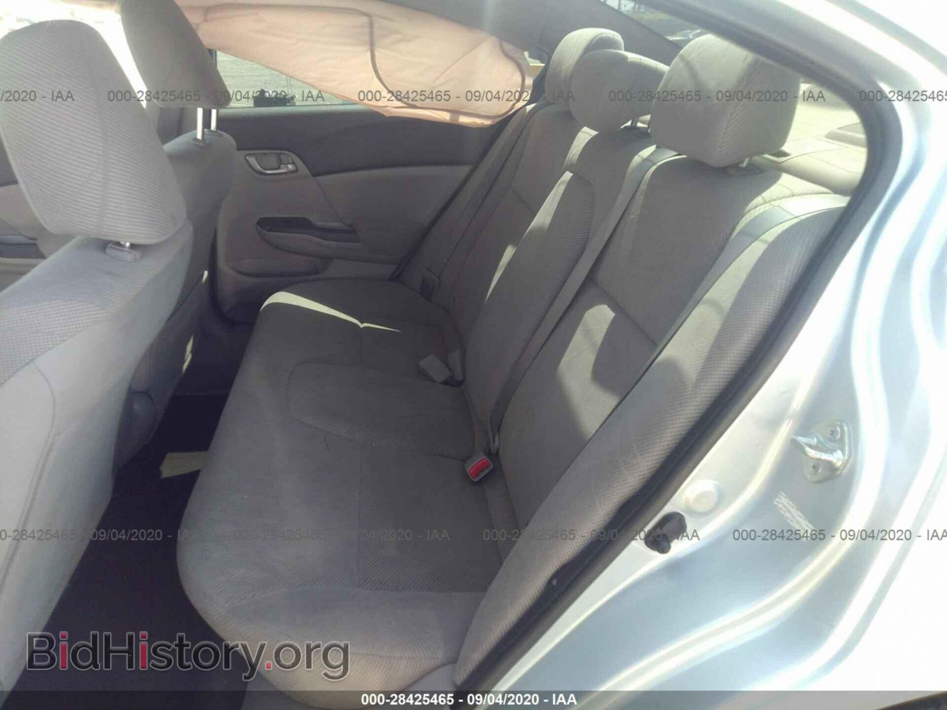 2012 HONDA CIVIC SDN - VIN: JHMFB2F55CS005303 - Фото 8