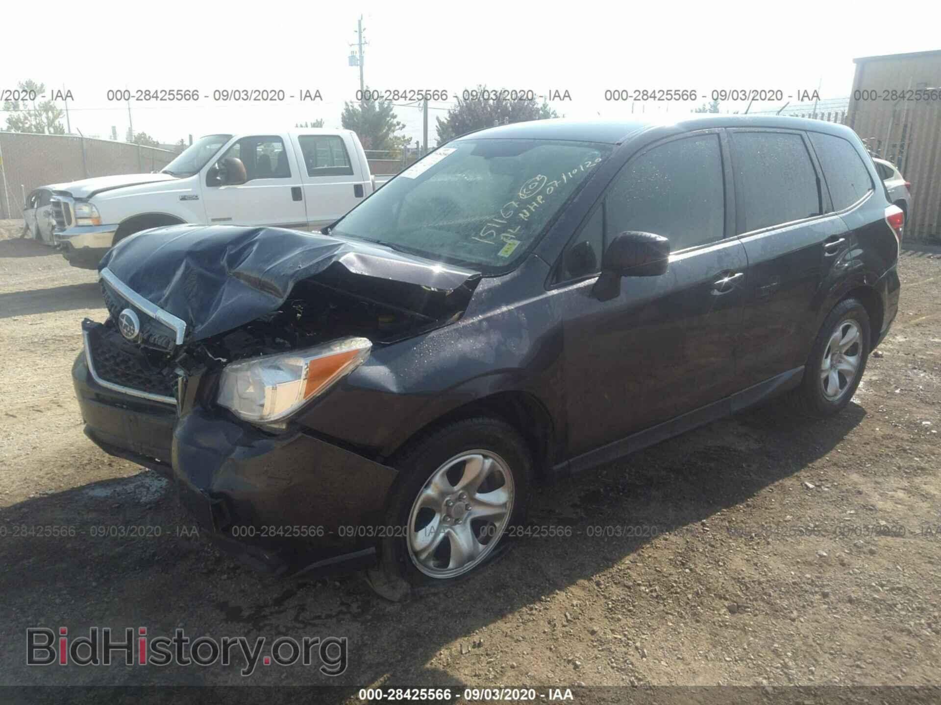 2014 SUBARU FORESTER - VIN: JF2SJAAC9EG459337 - Фото 2