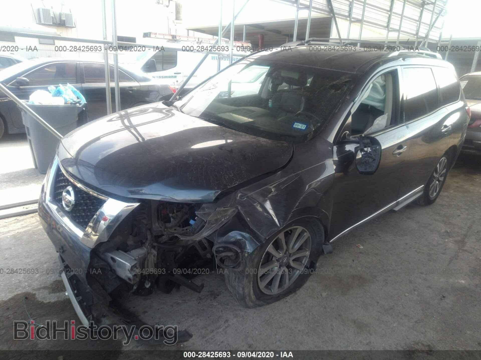 2014 NISSAN PATHFINDER - VIN: 5N1AR2MN9EC627714 - Фото 2