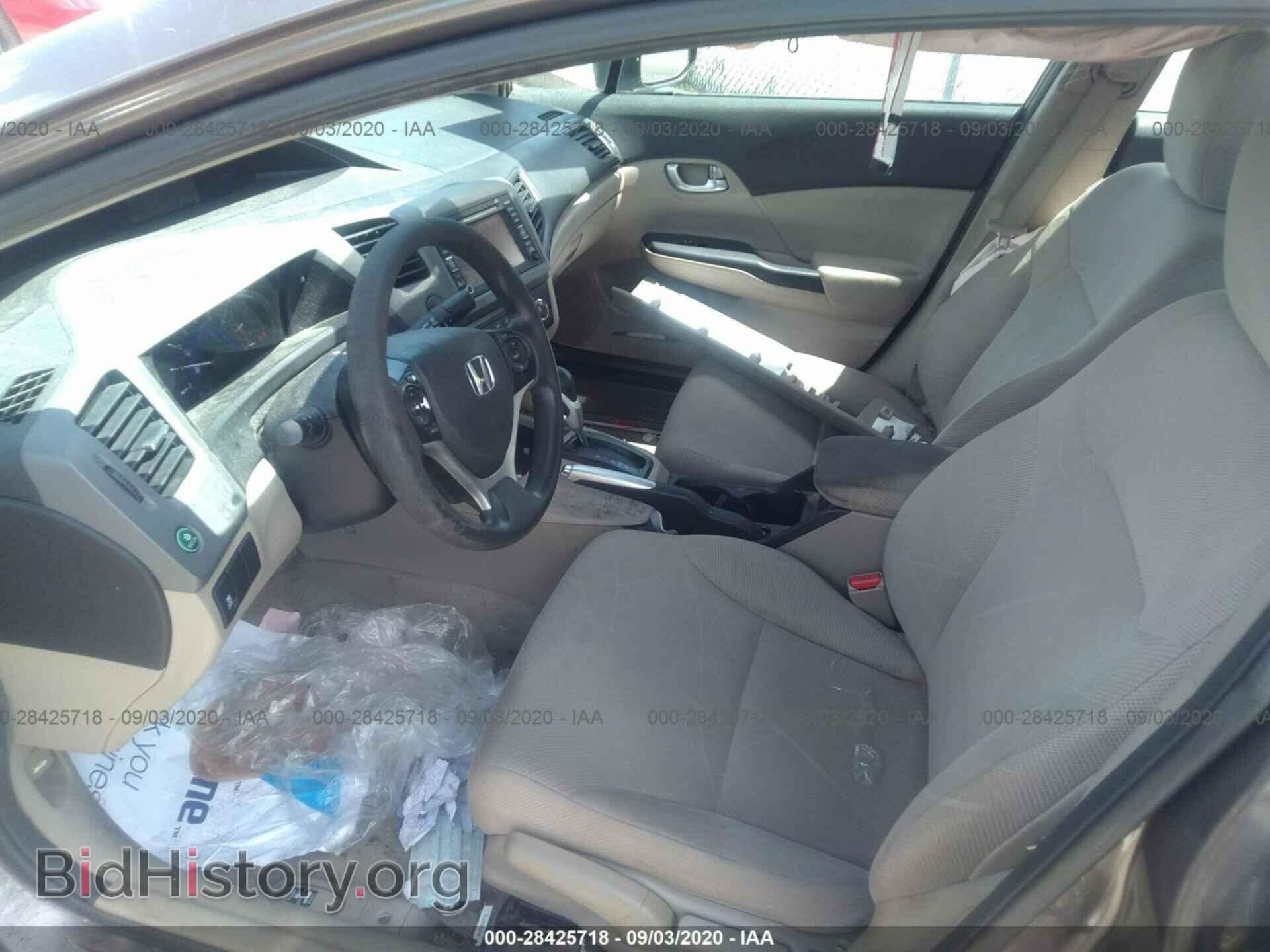 2012 HONDA CIVIC SDN - VIN: 2HGFB2F88CH537178 - Фото 5