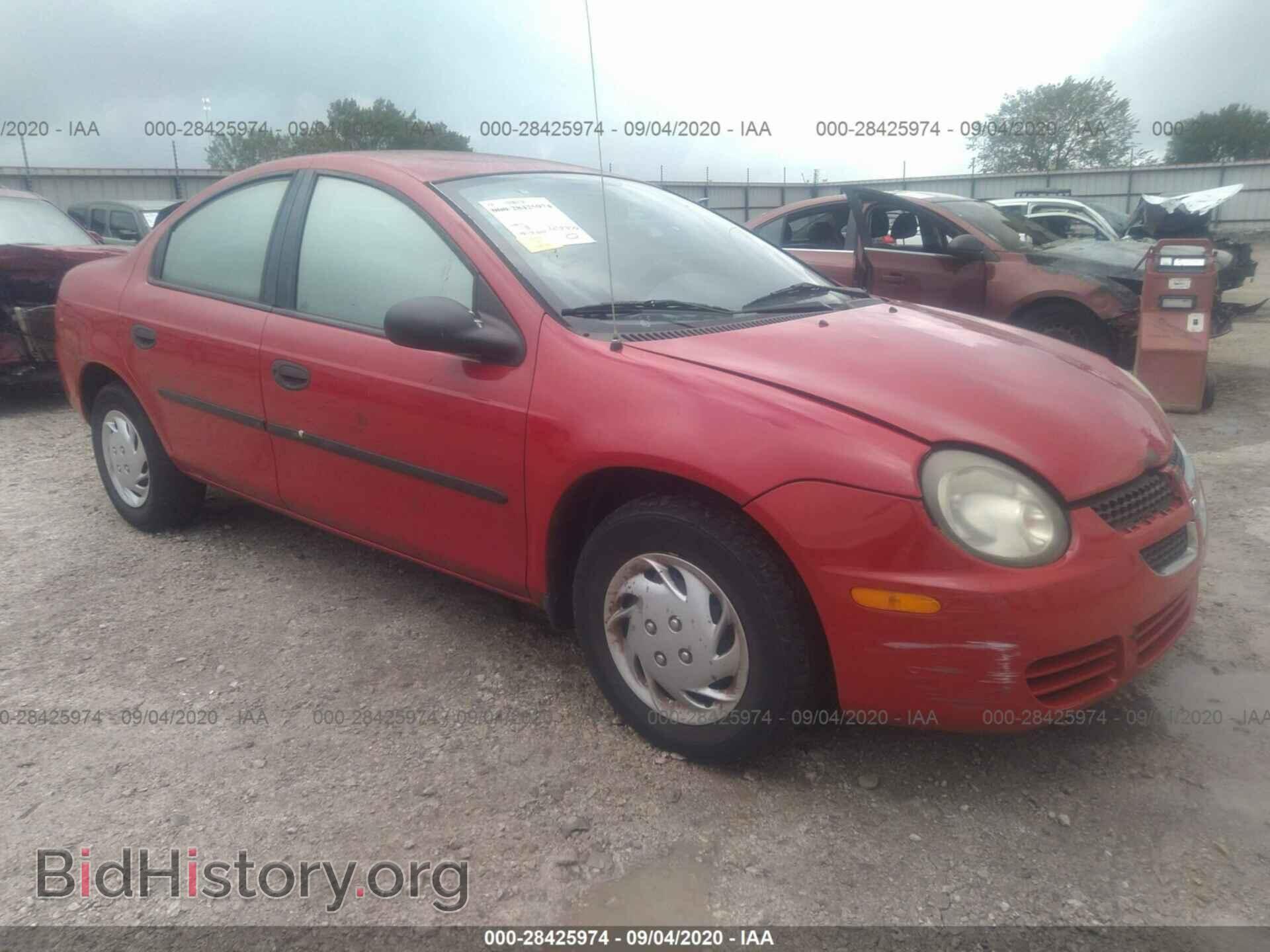 Photo 1B3ES26C04D558671 - DODGE NEON 2004