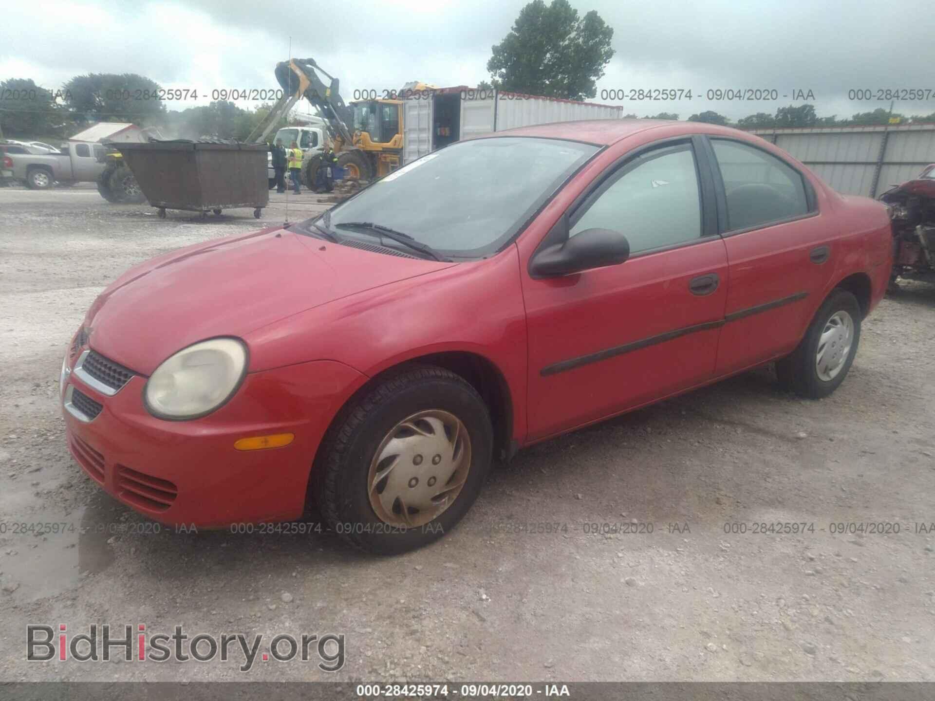 2004 DODGE NEON - VIN: 1B3ES26C04D558671 - Фото 2