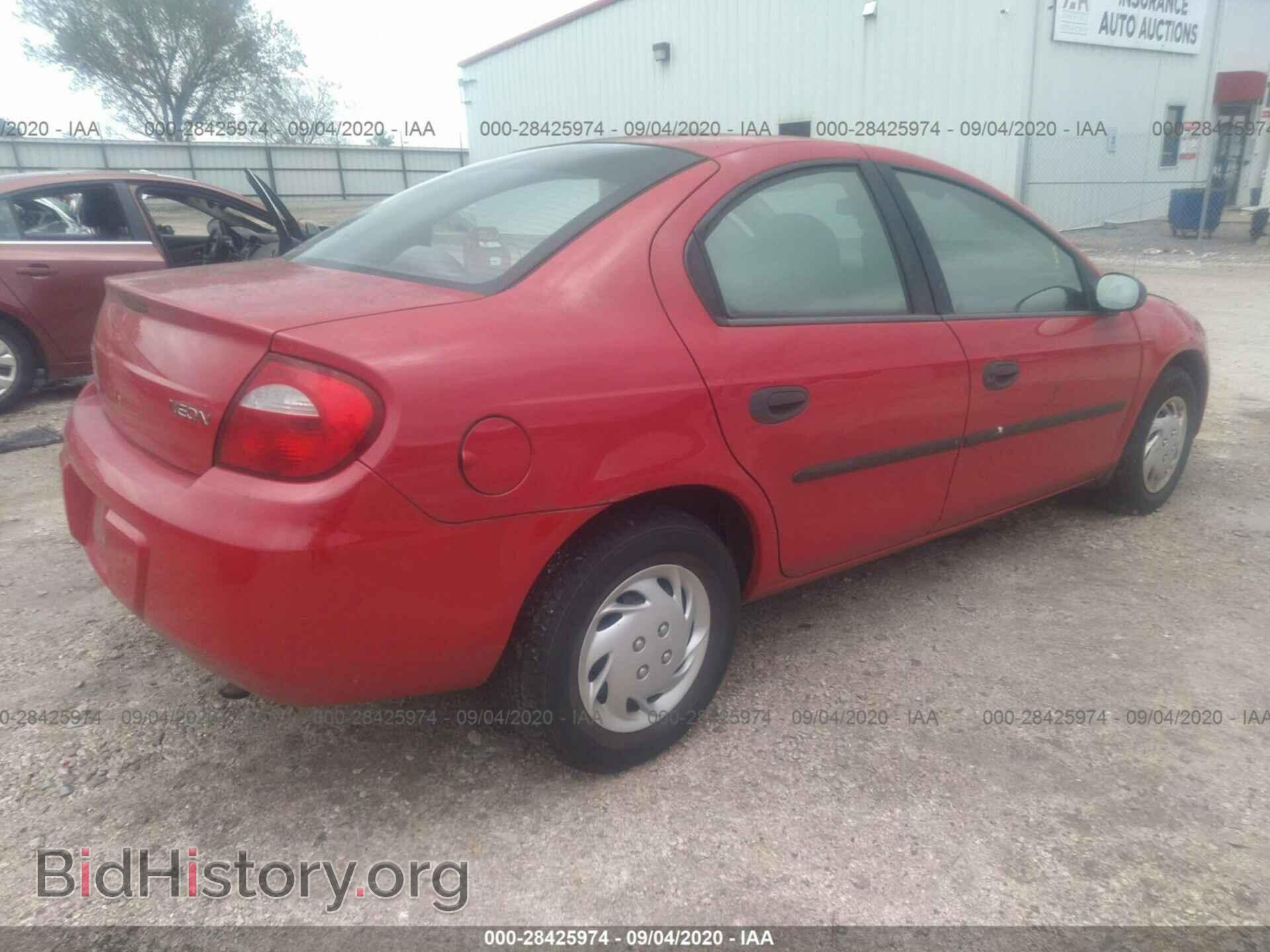 2004 DODGE NEON - VIN: 1B3ES26C04D558671 - Фото 4