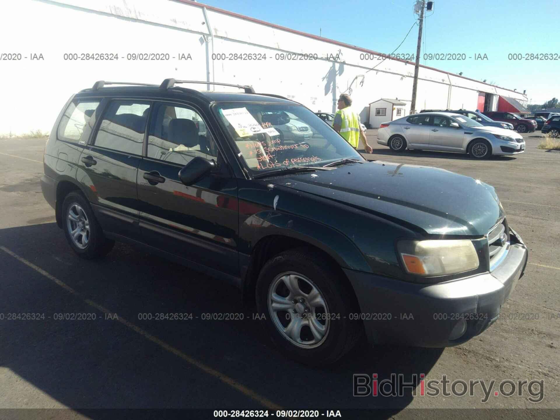Photo JF1SG63623H725313 - SUBARU FORESTER 2003