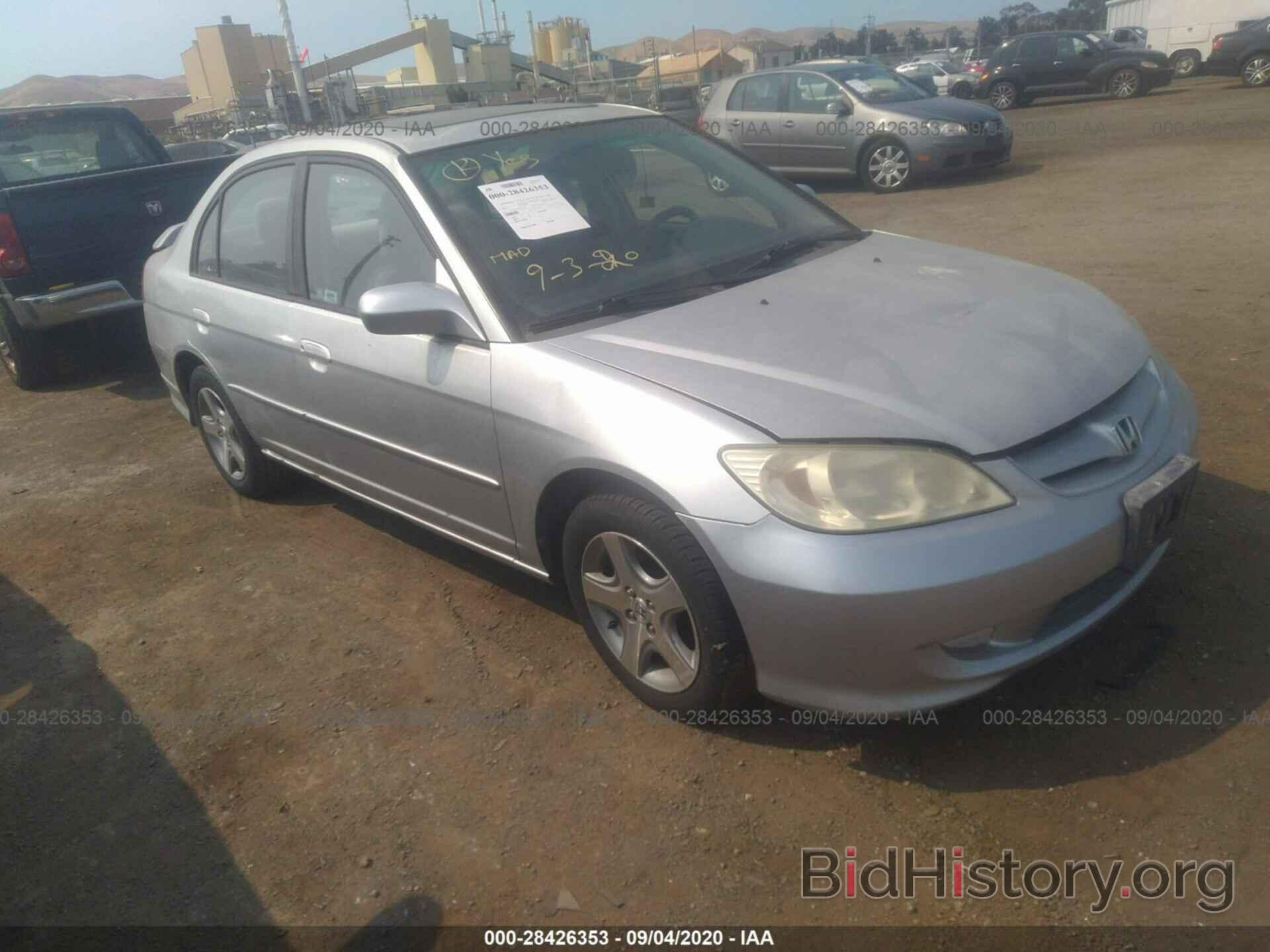 Photo 2HGES26725H563958 - HONDA CIVIC SDN 2005