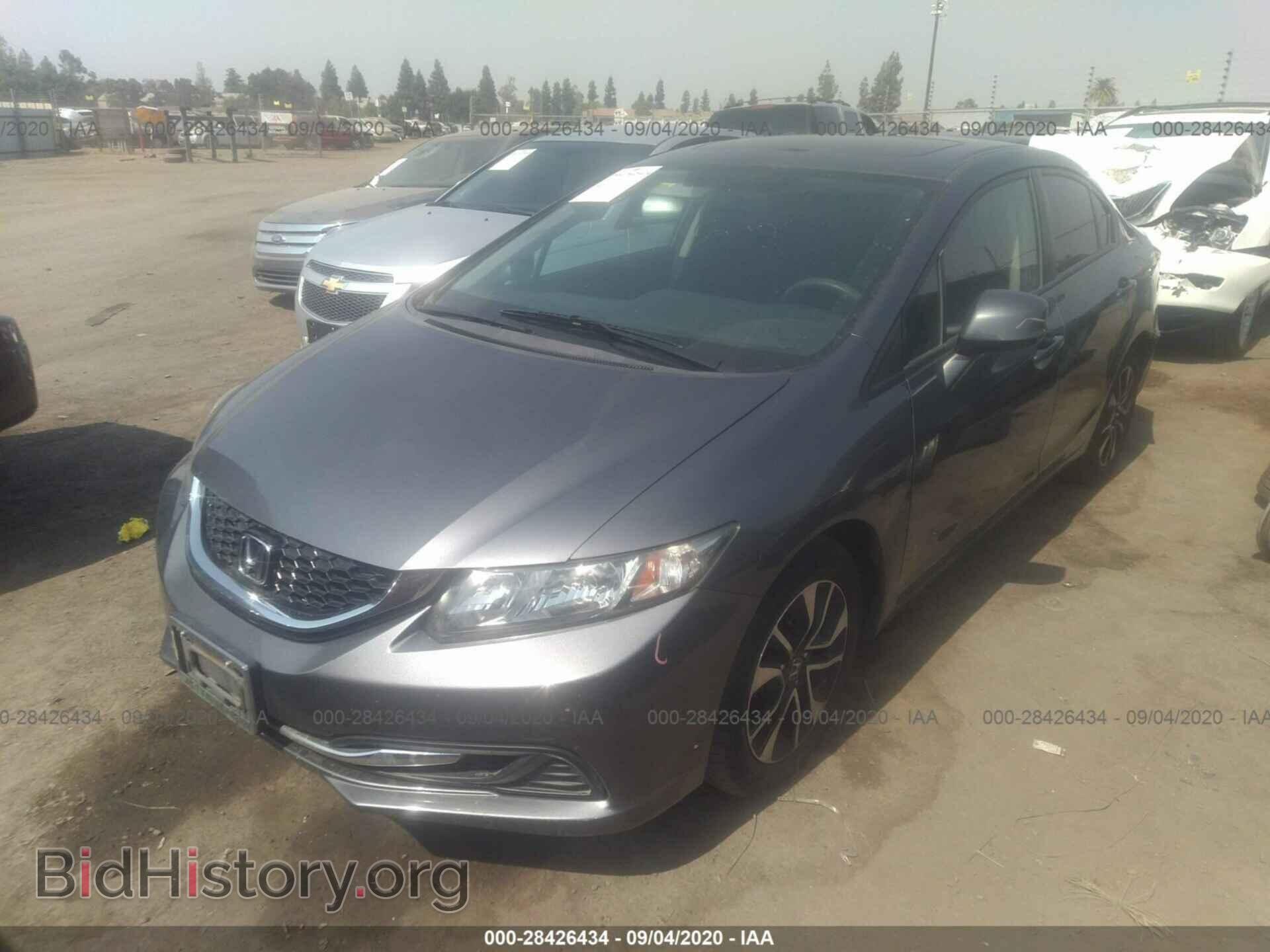 2013 HONDA CIVIC SDN - VIN: 19XFB2F86DE224769 - Фото 2
