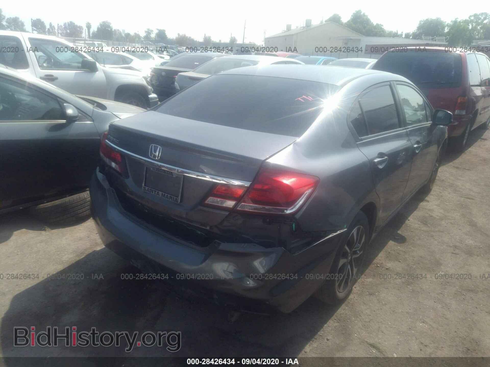 2013 HONDA CIVIC SDN - VIN: 19XFB2F86DE224769 - Фото 4