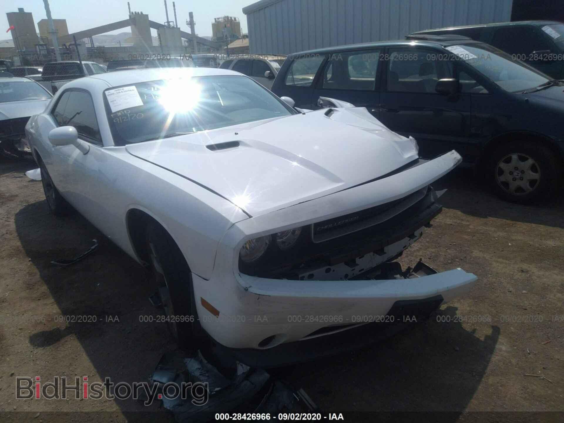 Фотография 2C3CDYAG1CH259337 - DODGE CHALLENGER 2012