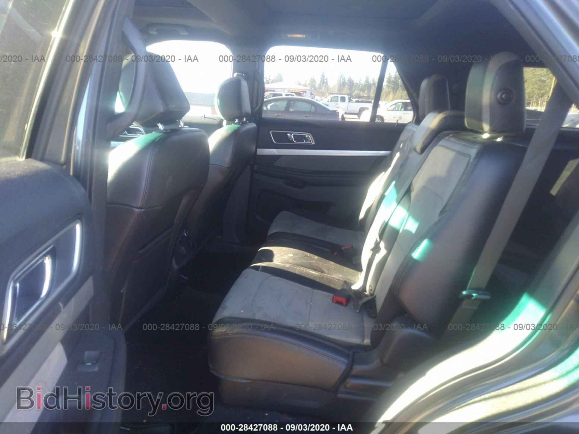 2017 FORD EXPLORER - VIN: 1FM5K8D87HGA04091 - Фото 8